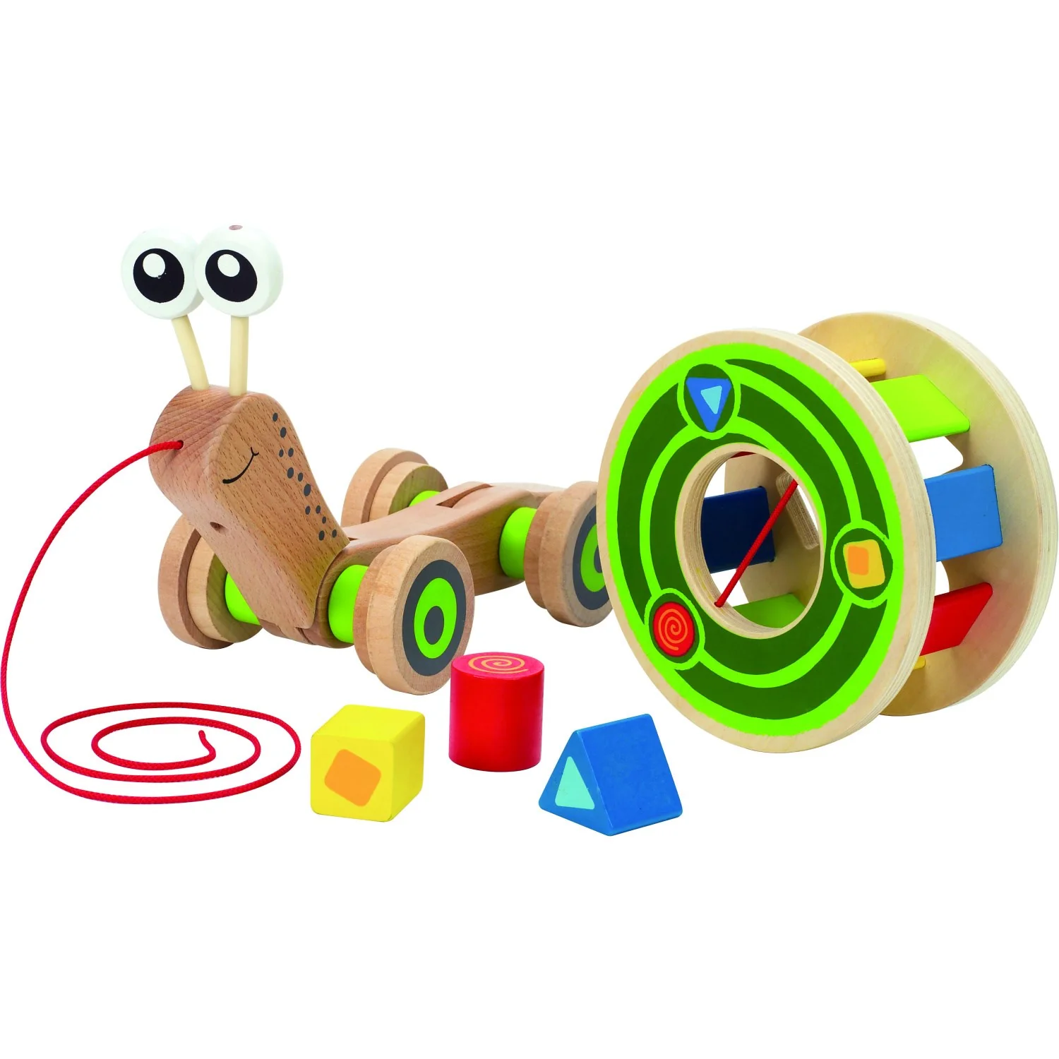 Hape Walk-A-Long Snail - Image 4