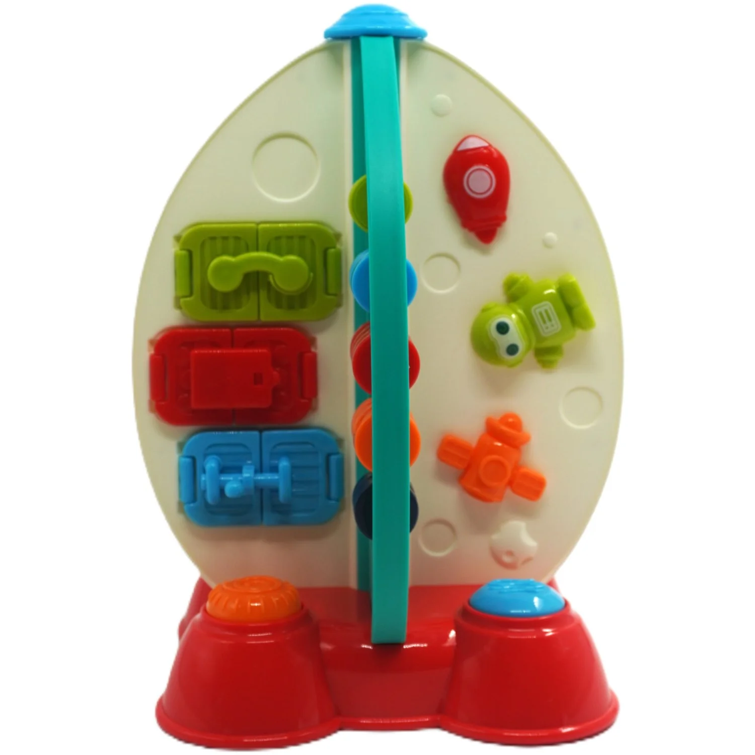Happy Baby Busy Board Space Rocket With Light And Music - Image 3