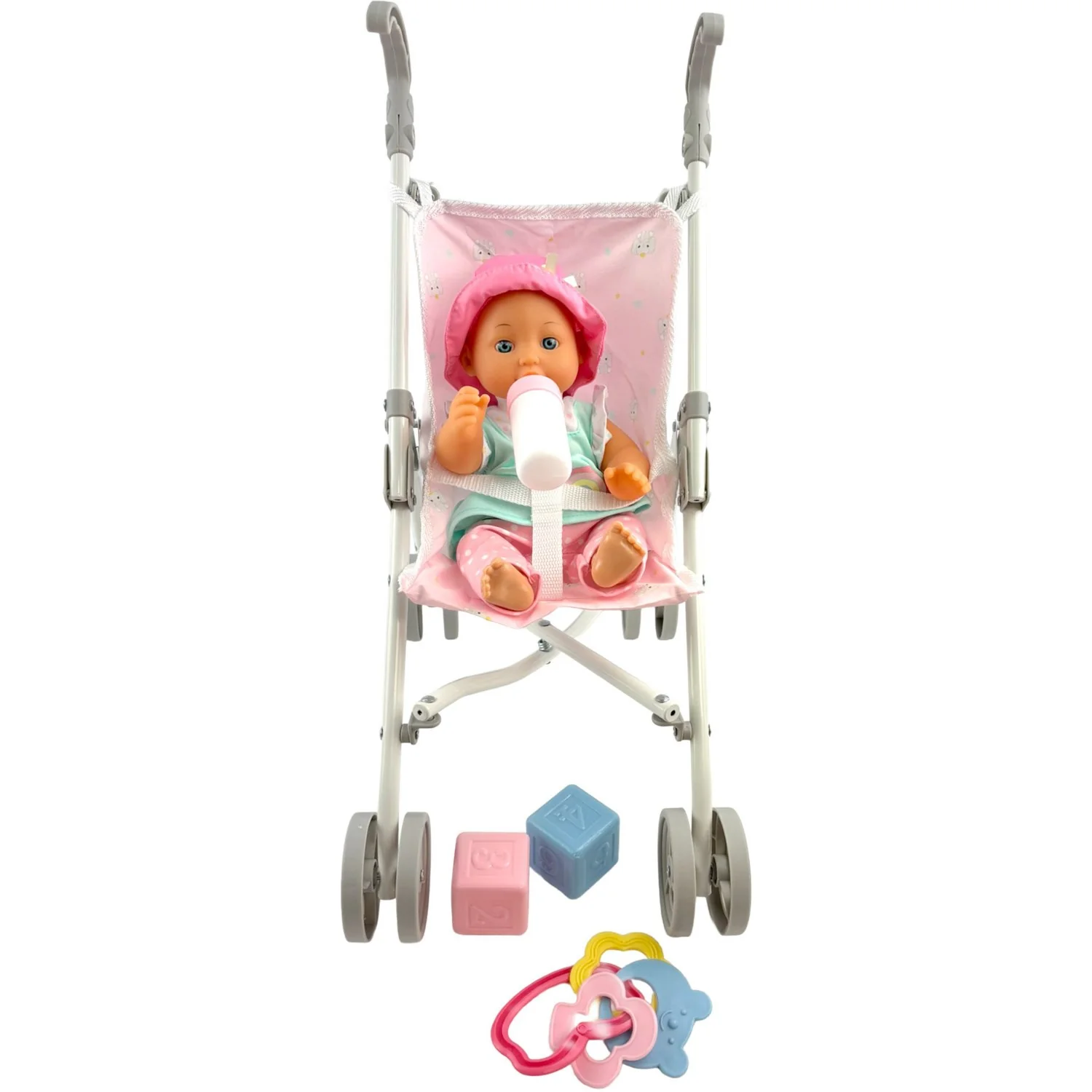 Happy Friend Lotta Doll 30 Cm With Stroller Set - Image 2