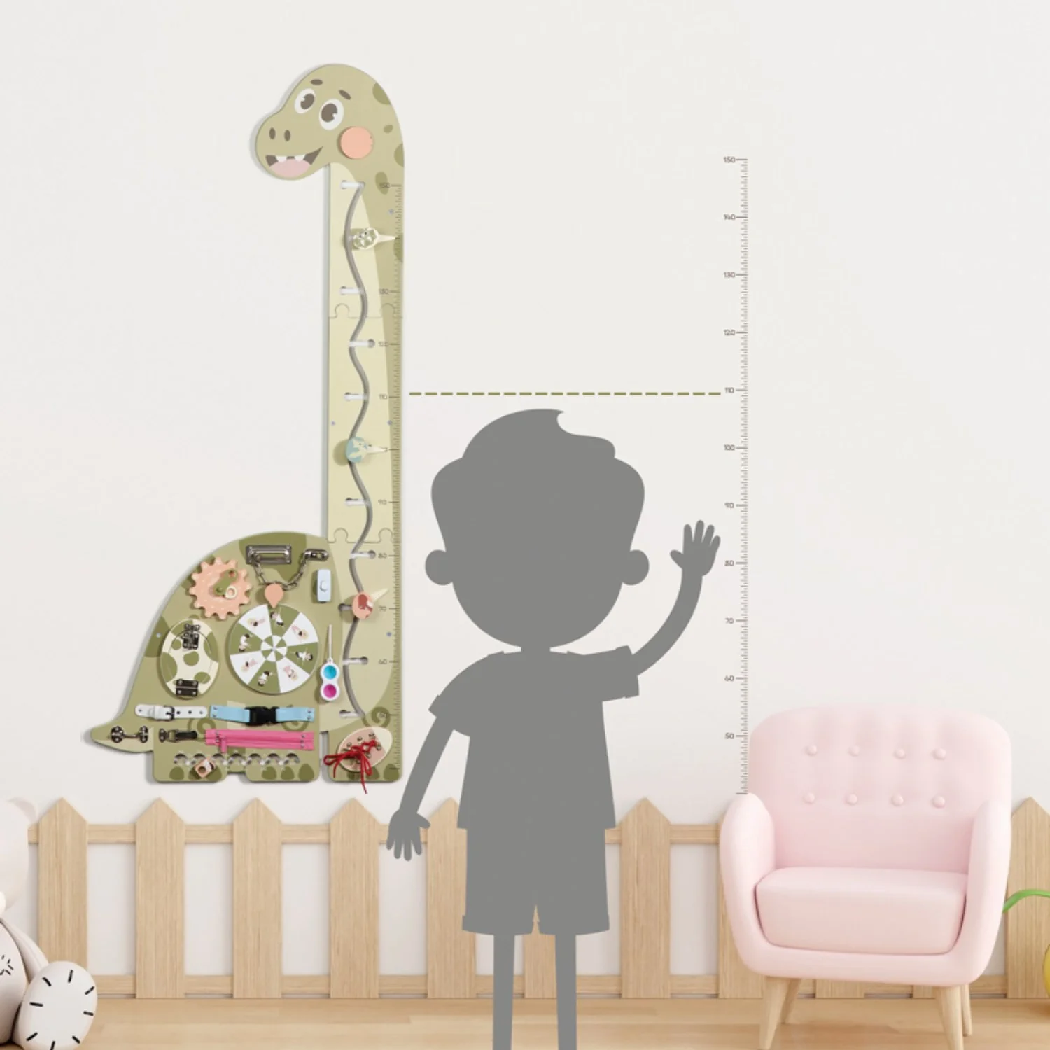 HEMMINGSEN Kids Green Longneck Activity Board - Image 8