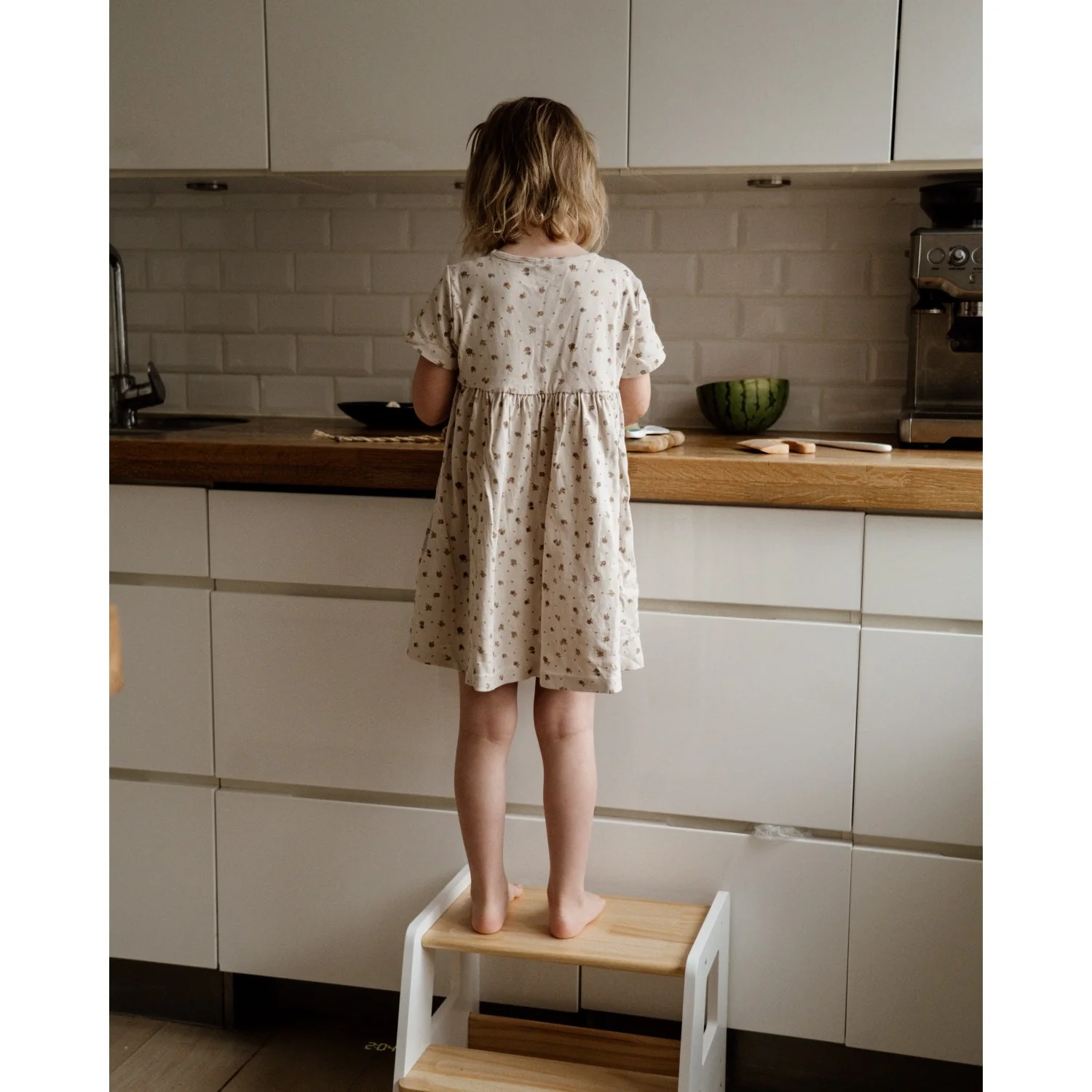 HEMMINGSEN Kids White Children's Stool - Image 5