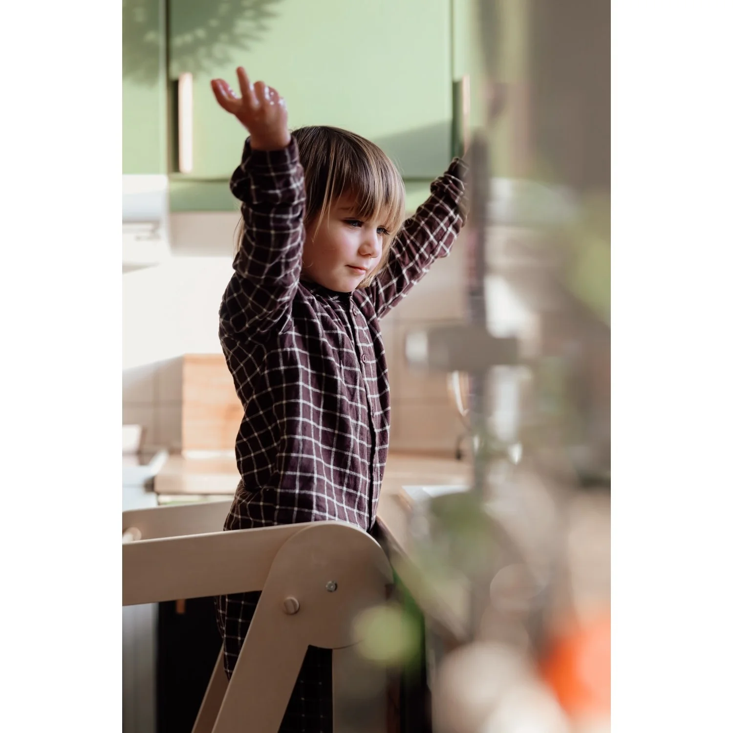HEMMINGSEN Kids Nature Susanne Learning Tower Foldable - Image 2