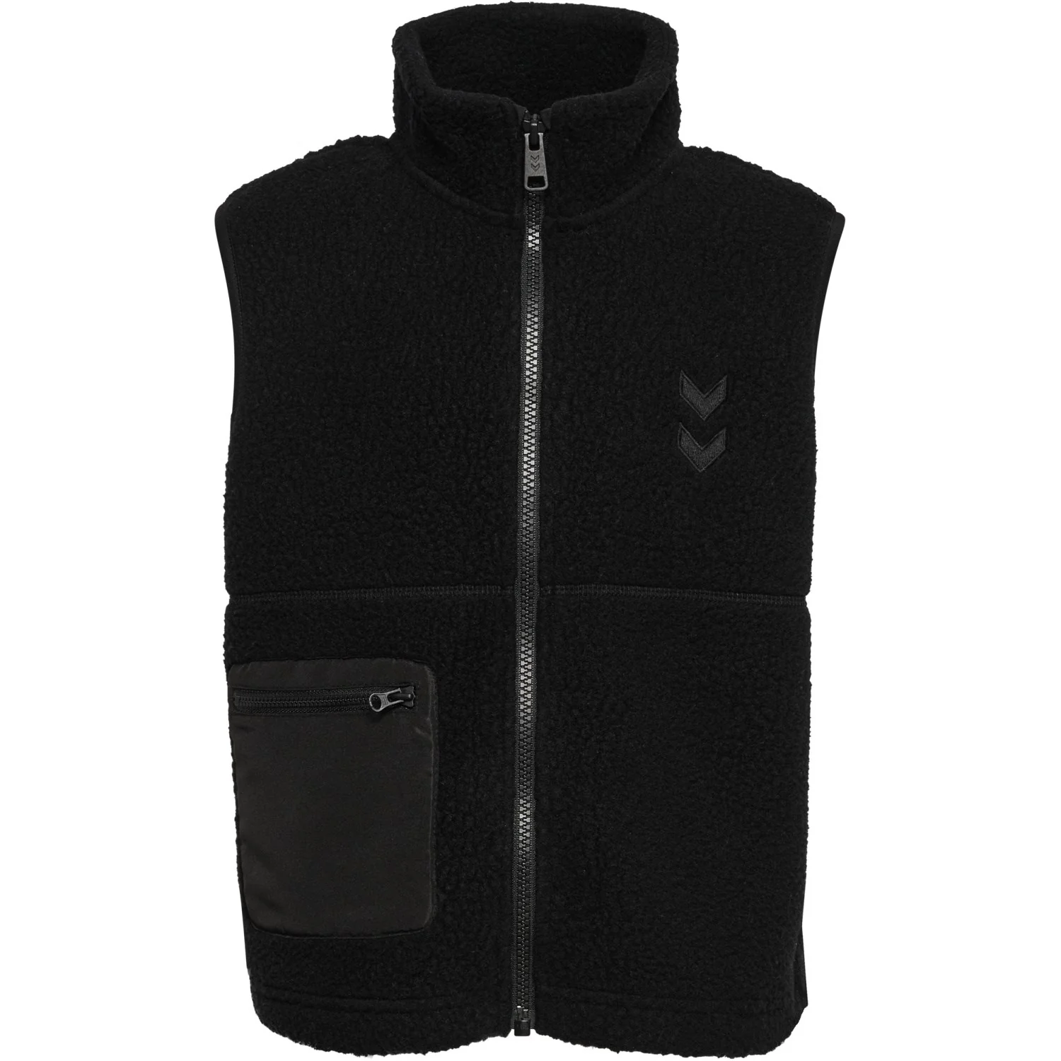 Hummel Black Beauty Jr Martini Fleece Zip Vest