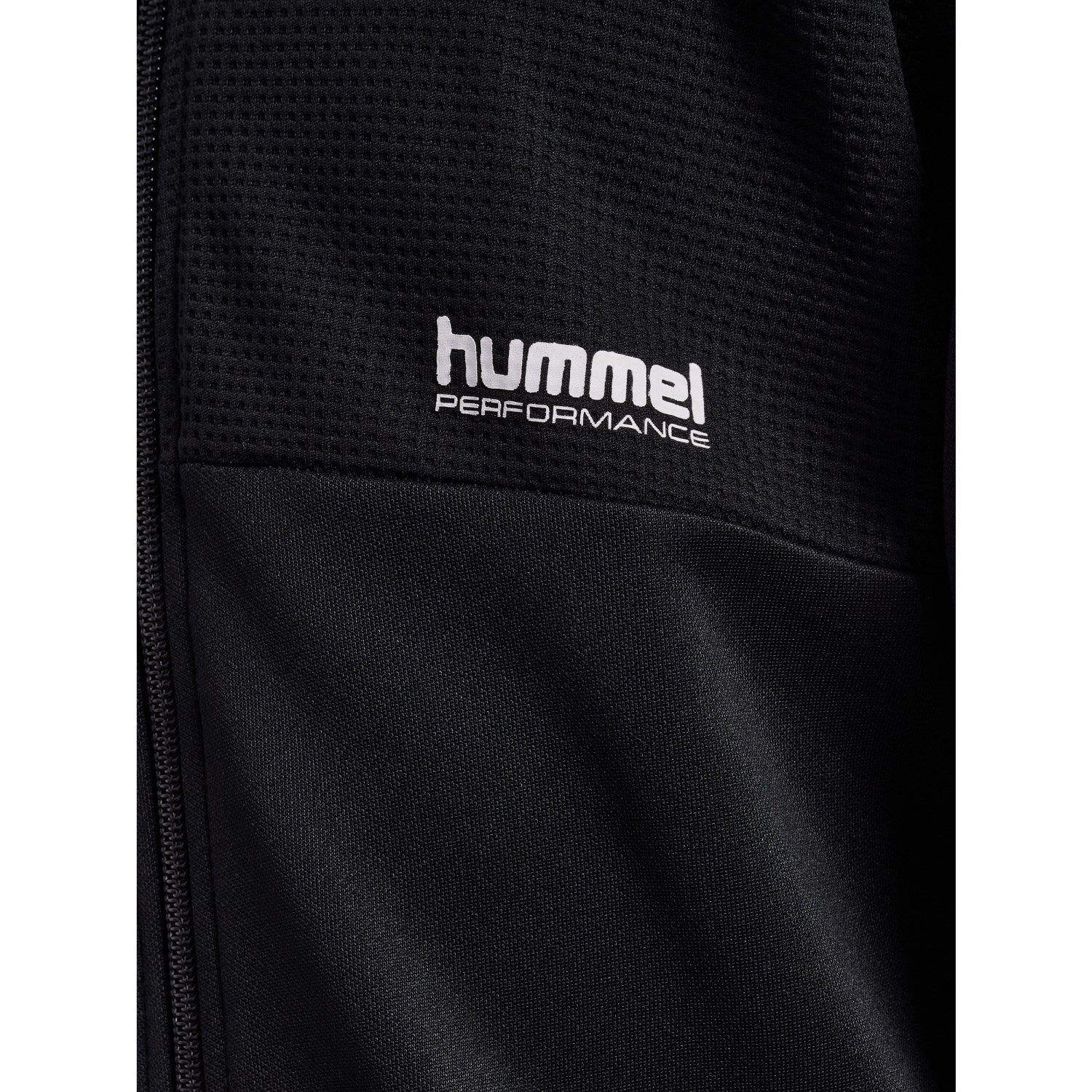 Hummel Black Colorblock Tracksuit - Image 2