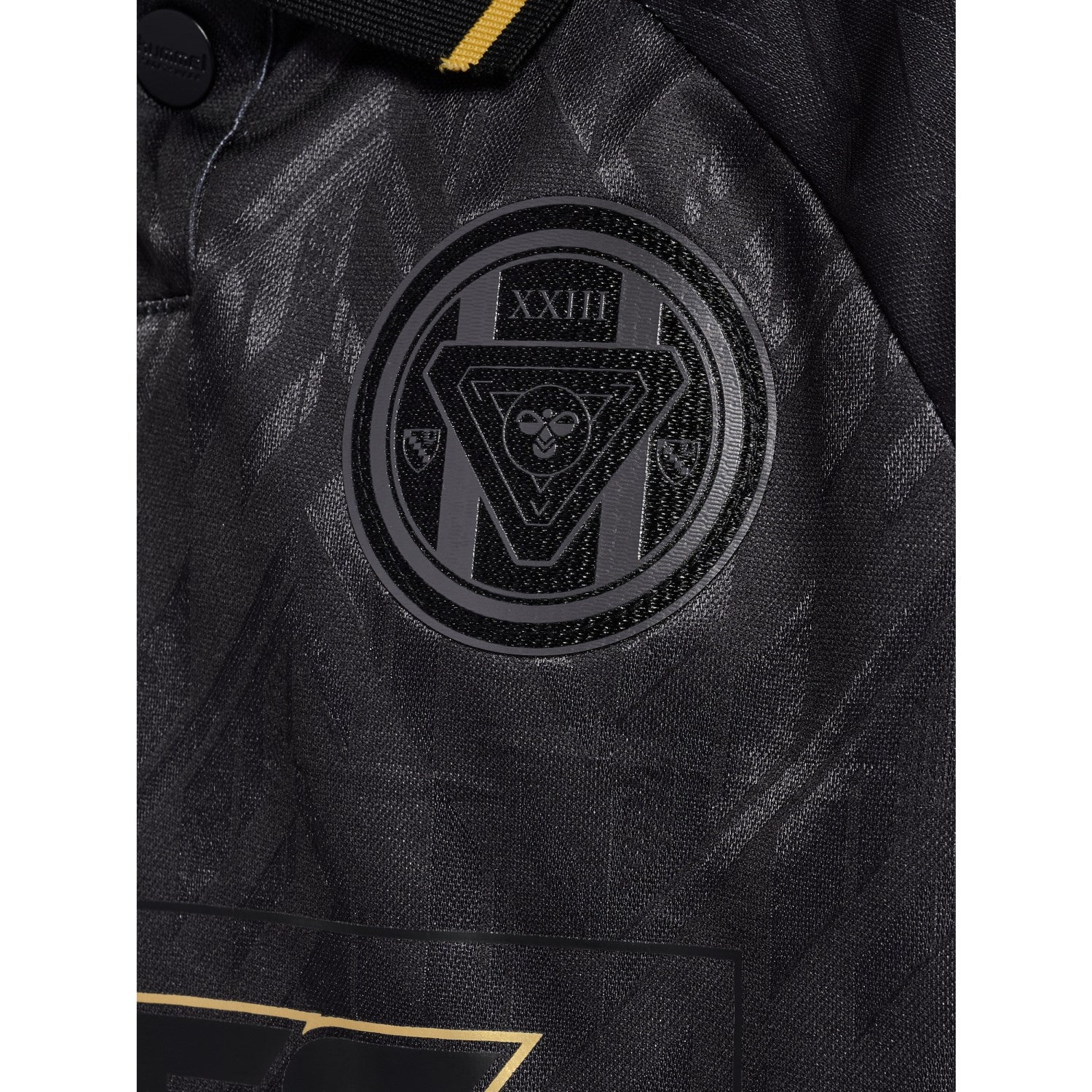 Hummel Black Jr Loose Bay Soccer Jersey L/S - Image 2