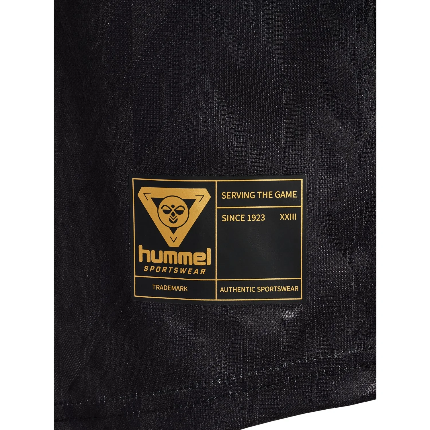 Hummel Black Jr Loose Bay Soccer Jersey L/S - Image 3