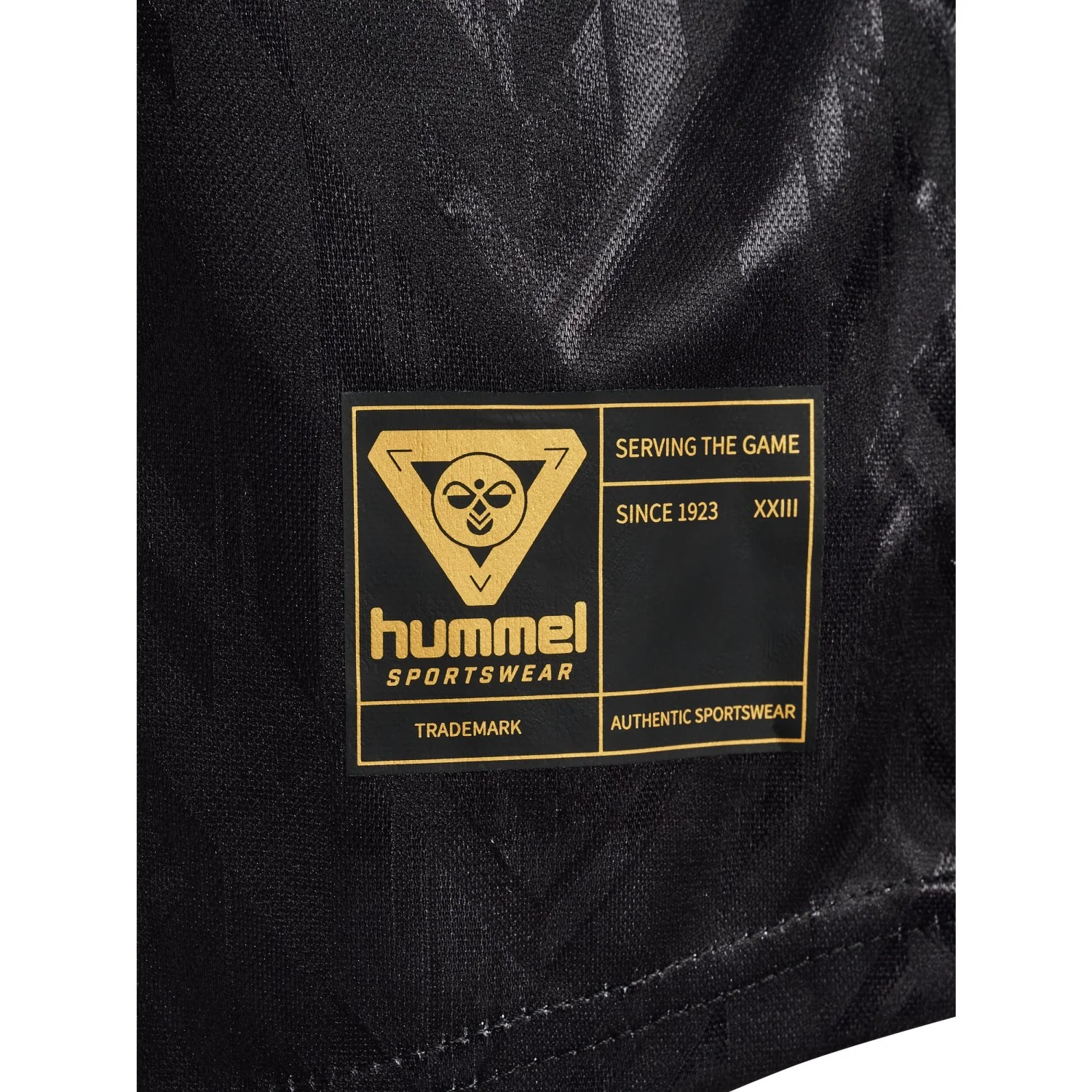 Hummel Black Jr Loose Bay Soccer Jersey S/S - Image 3