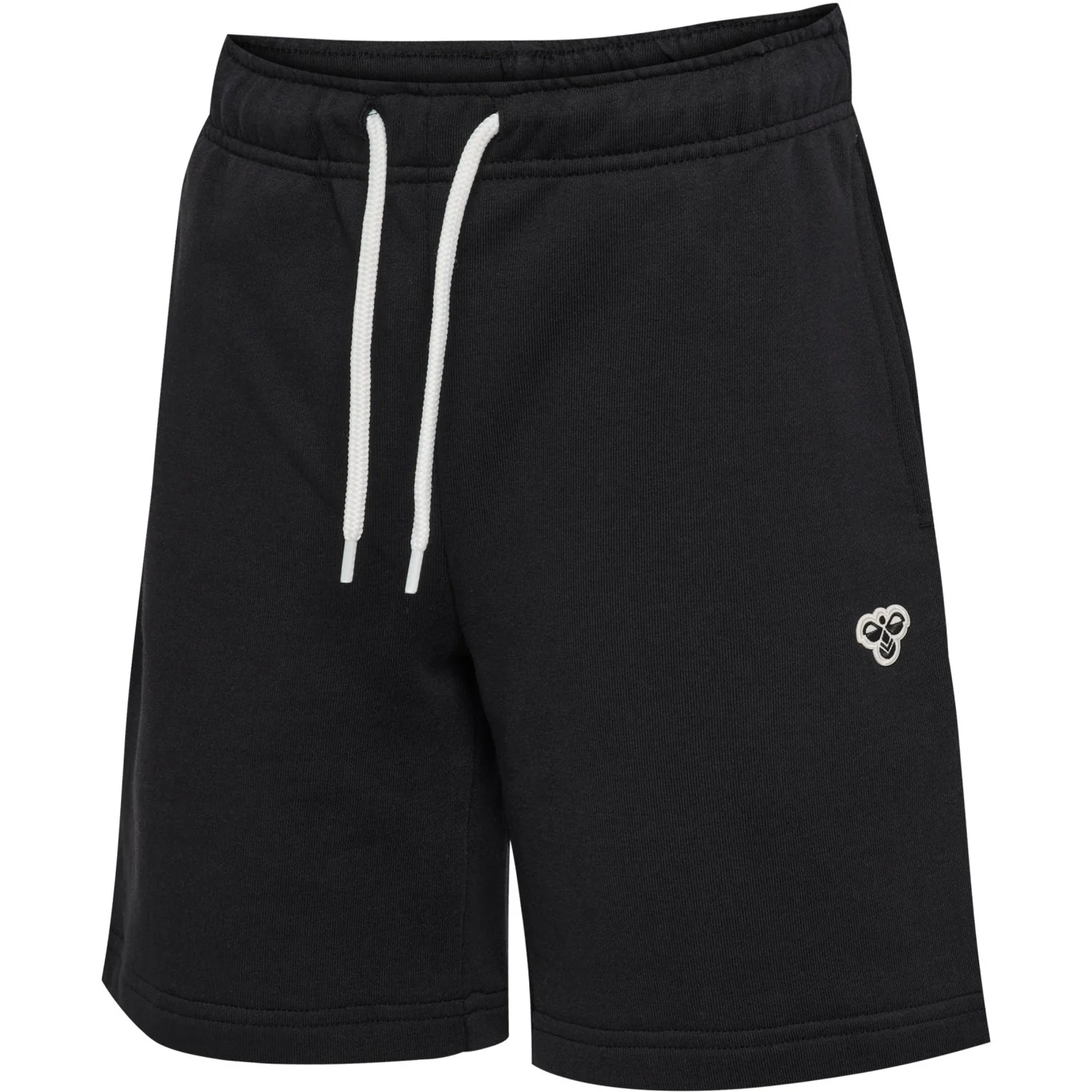 Hummel Black Jr Loose Sweat Shorts Bee - Image 3