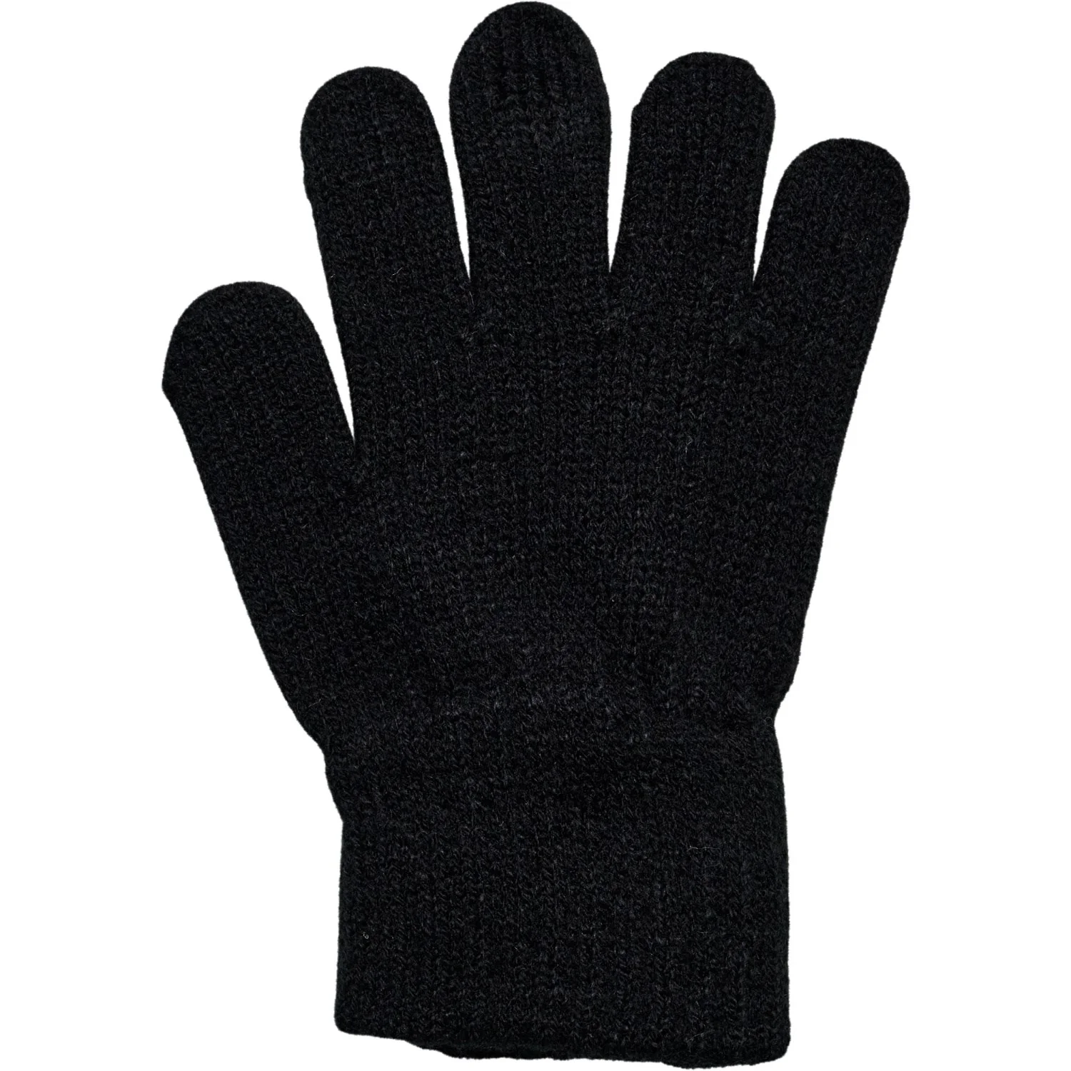 Hummel Black Knit Gloves 2-Pack - Image 3