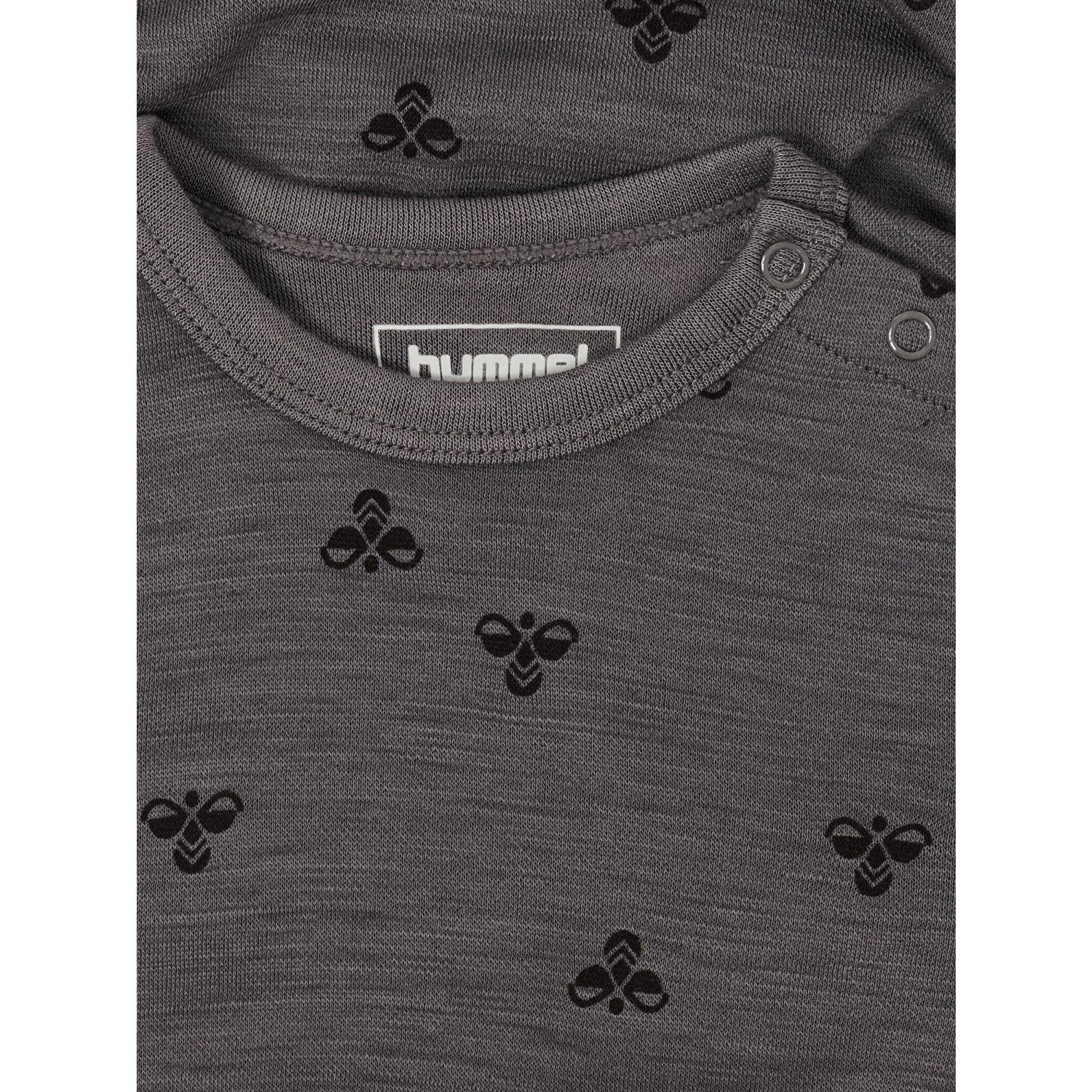 Hummel Charcoal Gray Mini Wool Body L/S - Image 2