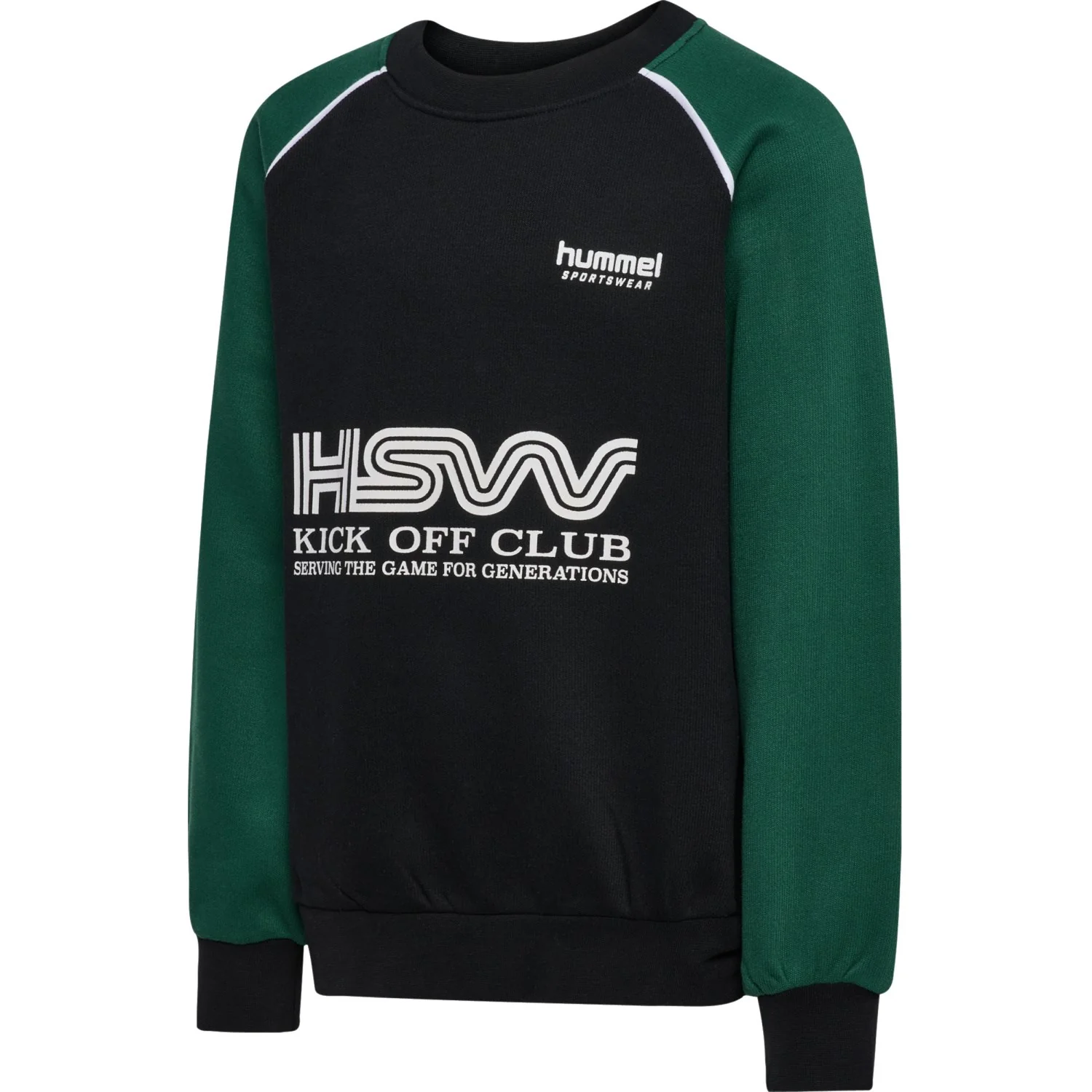 Hummel Dark Green Jr Oversized Crew Hsw - Image 3