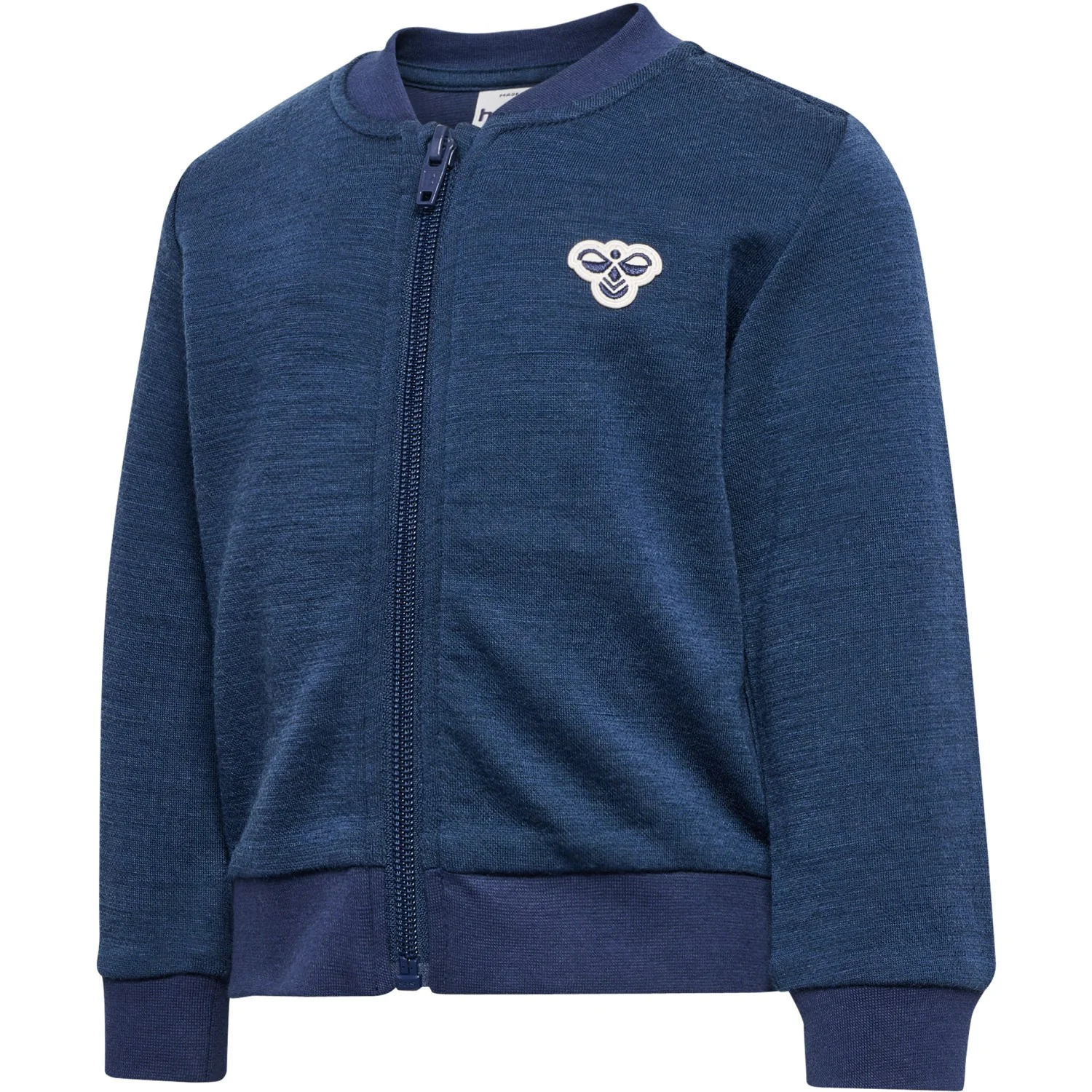 Hummel Dress Blues Mini Wool Zip Jacket Bee - Image 3