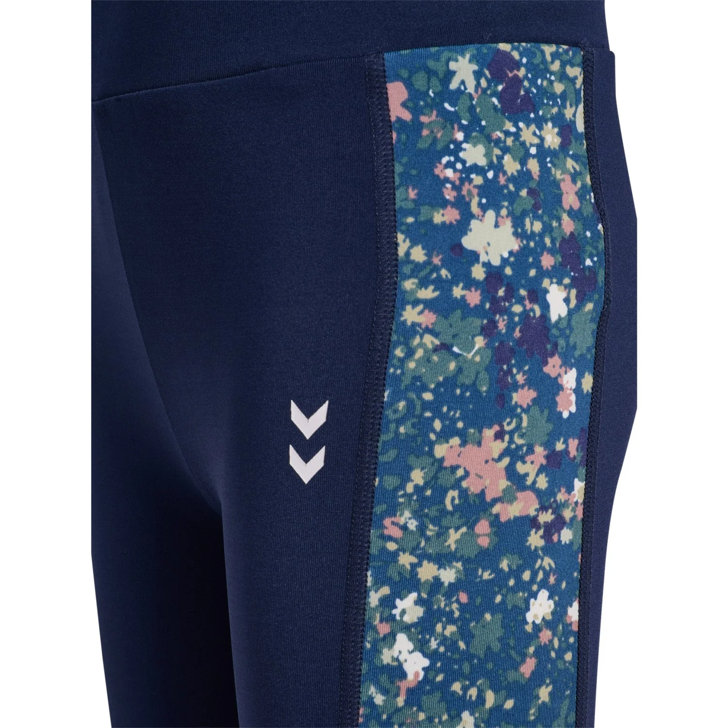 Hummel Dress Blues/Riverside Mix Mid Waist Tights - Image 2
