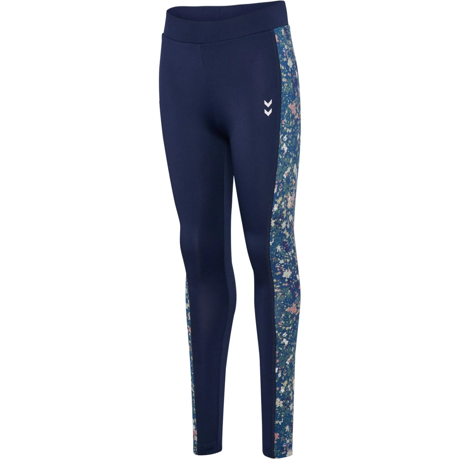 Hummel Dress Blues/Riverside Mix Mid Waist Tights - Image 3
