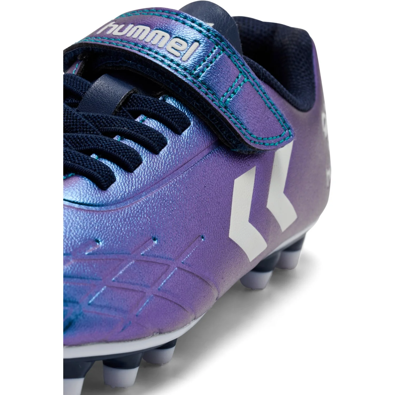 Hummel Green/Multi Colour Top Star F.G. Jr Football Boot - Image 2