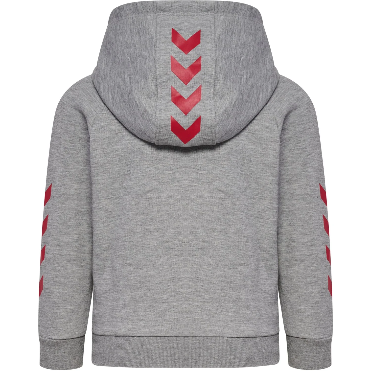 Hummel Grey Melange Jr Reg Dbu Hoodie - Image 7