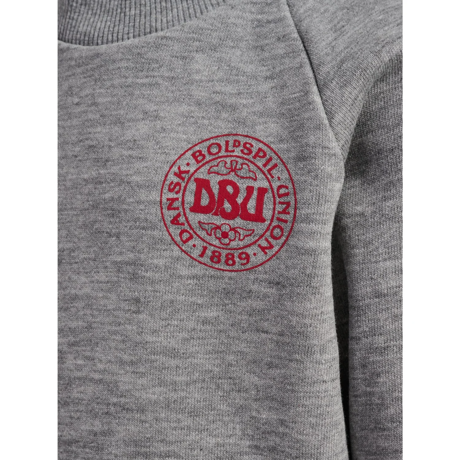 Hummel Grey Melange Mini Reg Dbu Crewneck - Image 4
