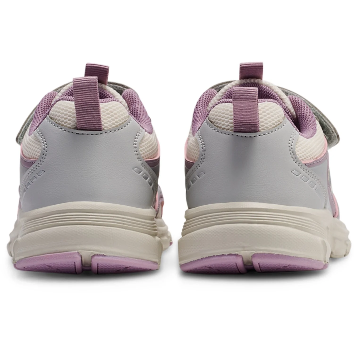 Hummel Marshmallow/Silver Effort One Vc Jr Sneakers - Image 7