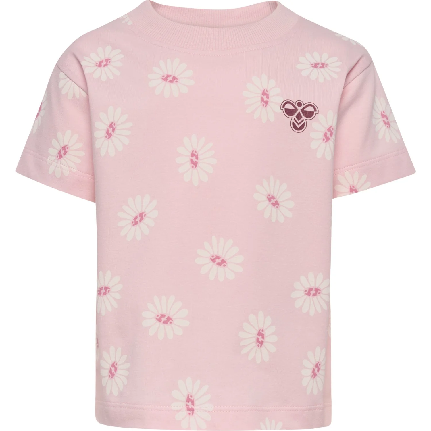 Hummel Pale Lilac Mini Loose Flower T-Shirt S/S