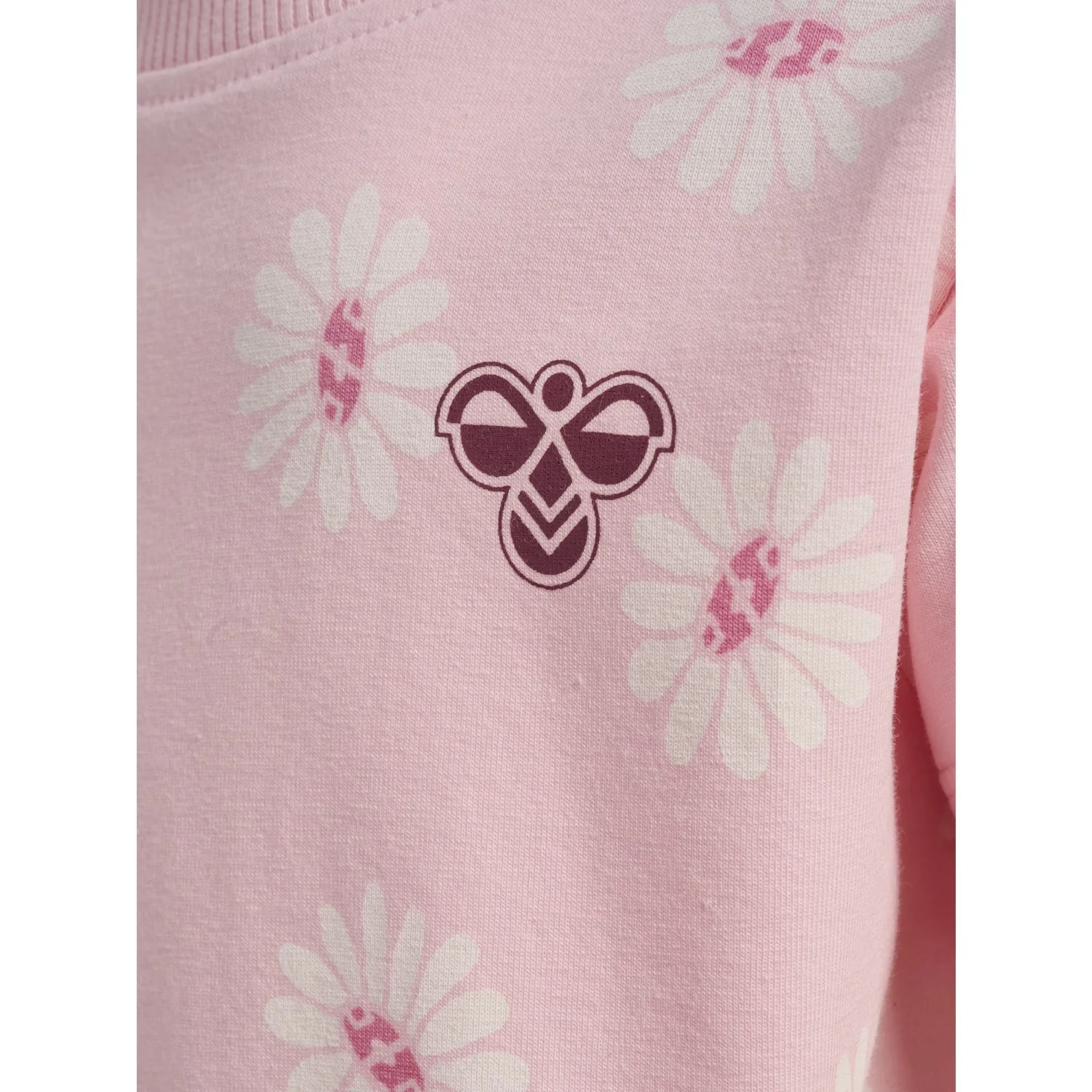 Hummel Pale Lilac Mini Loose Flower T-Shirt S/S - Image 2