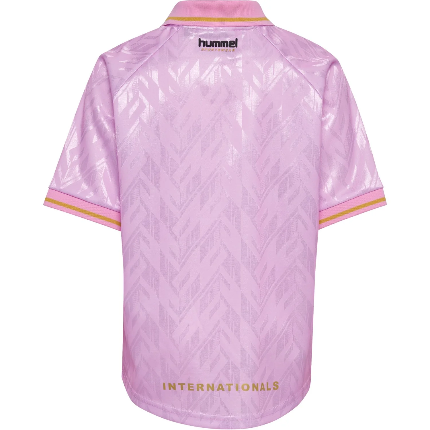 Hummel Pastel Lavender Jr Loose Bay Soccer Jersey S/S - Image 5