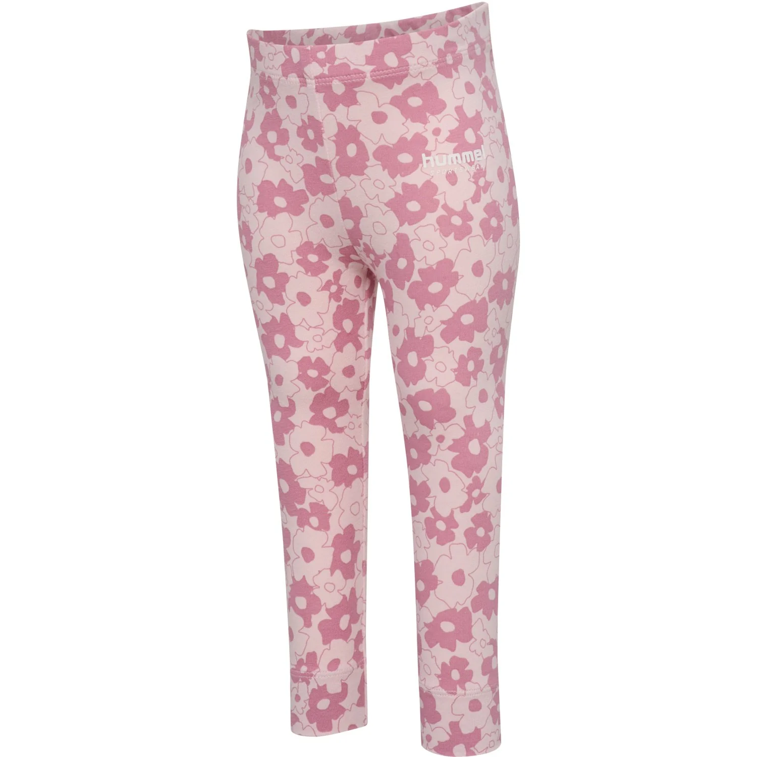 Hummel Pink Nectar Mini Flower AOP Tights - Image 3
