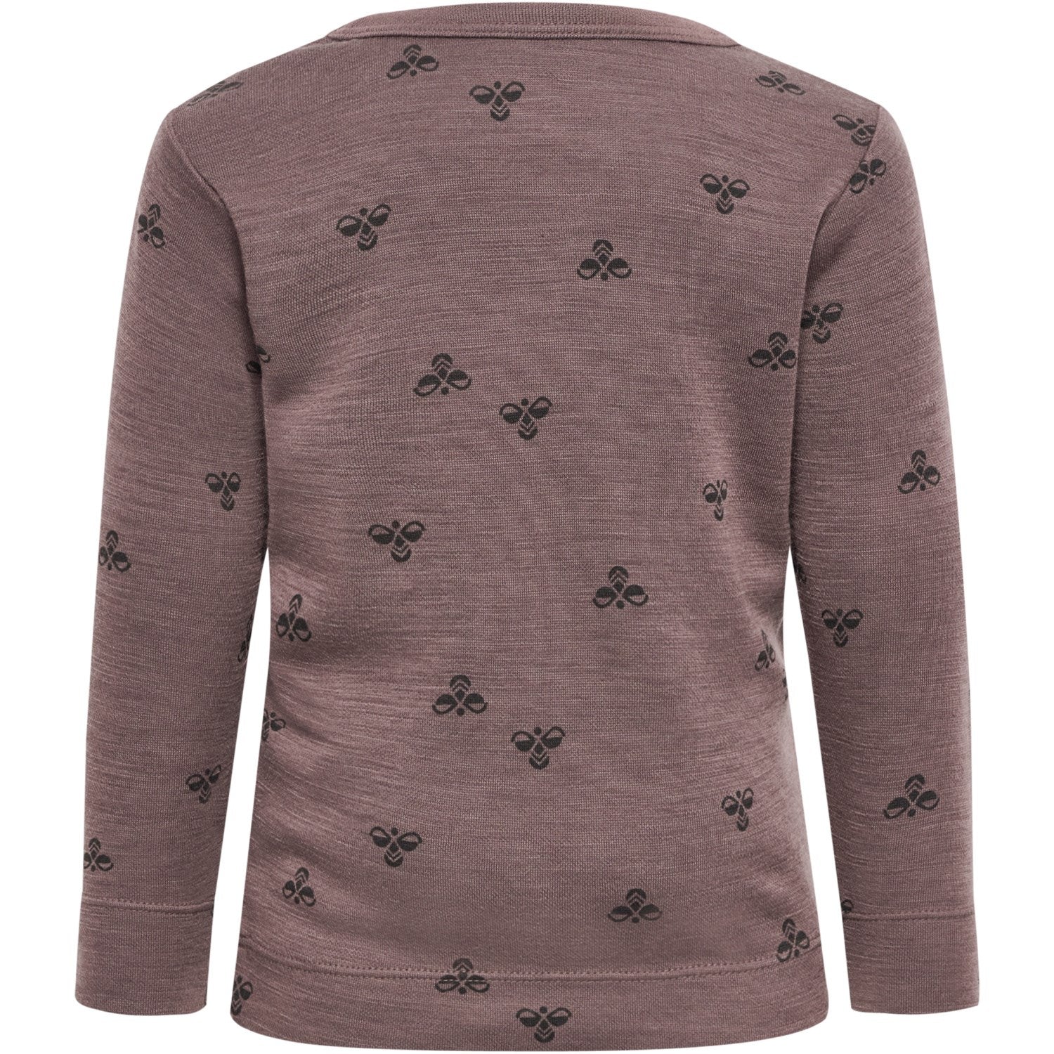 Hummel Twilight Mauve Mini Wool T-Shirt L/S - Image 4