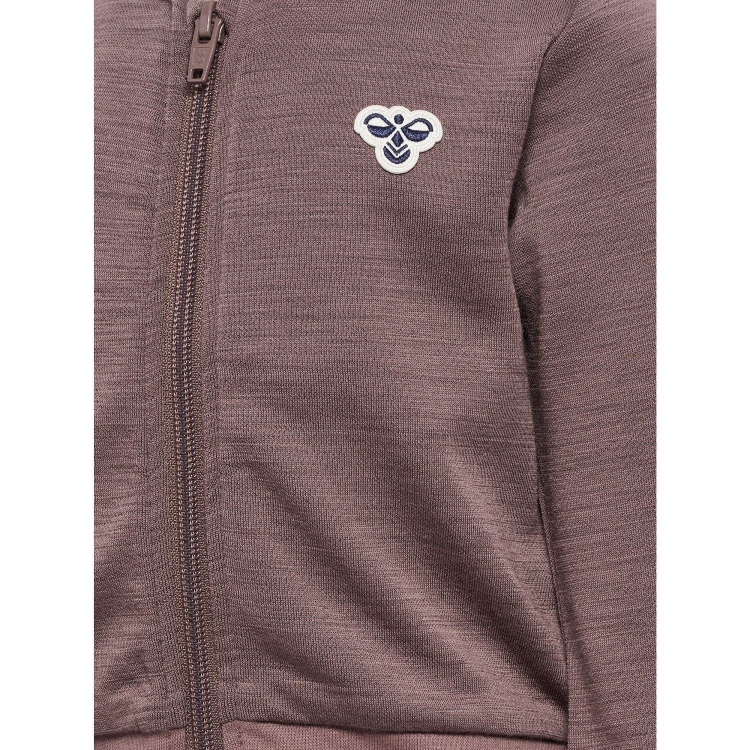 Hummel Twilight Mauve Mini Wool Zip Jacket Bee - Image 2