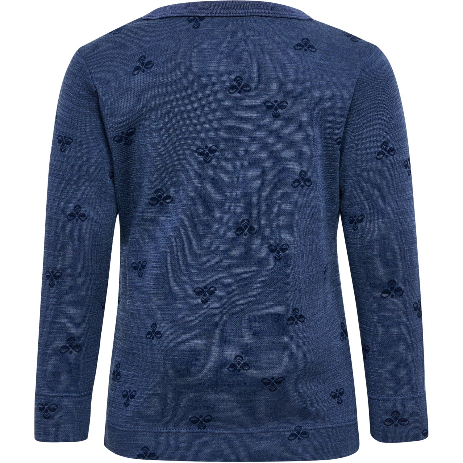 Hummel Vintage Indigo Mini Wool T-Shirt L/S - Image 4
