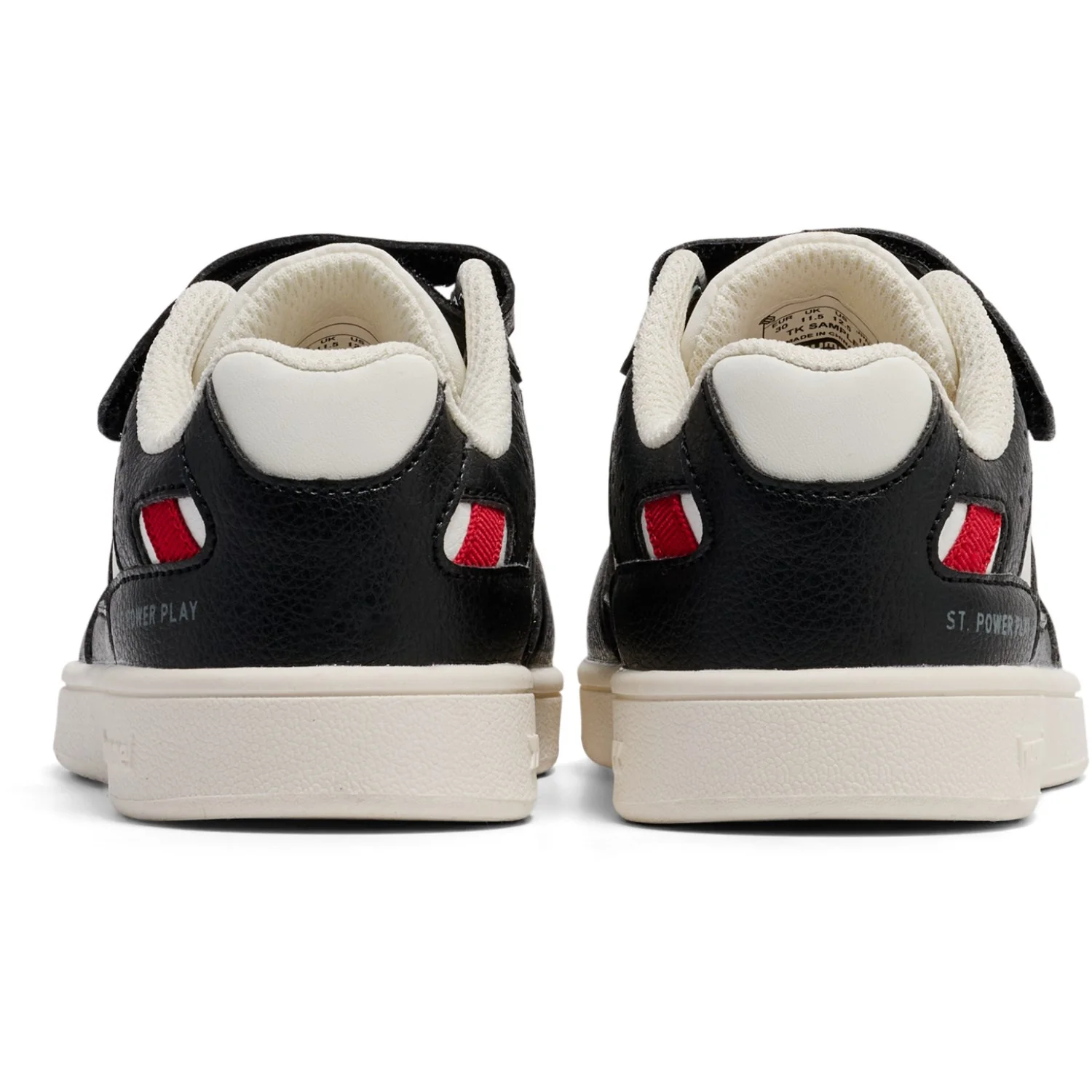 Hummel White/Black St Power Play Jr Sneakers - Image 4