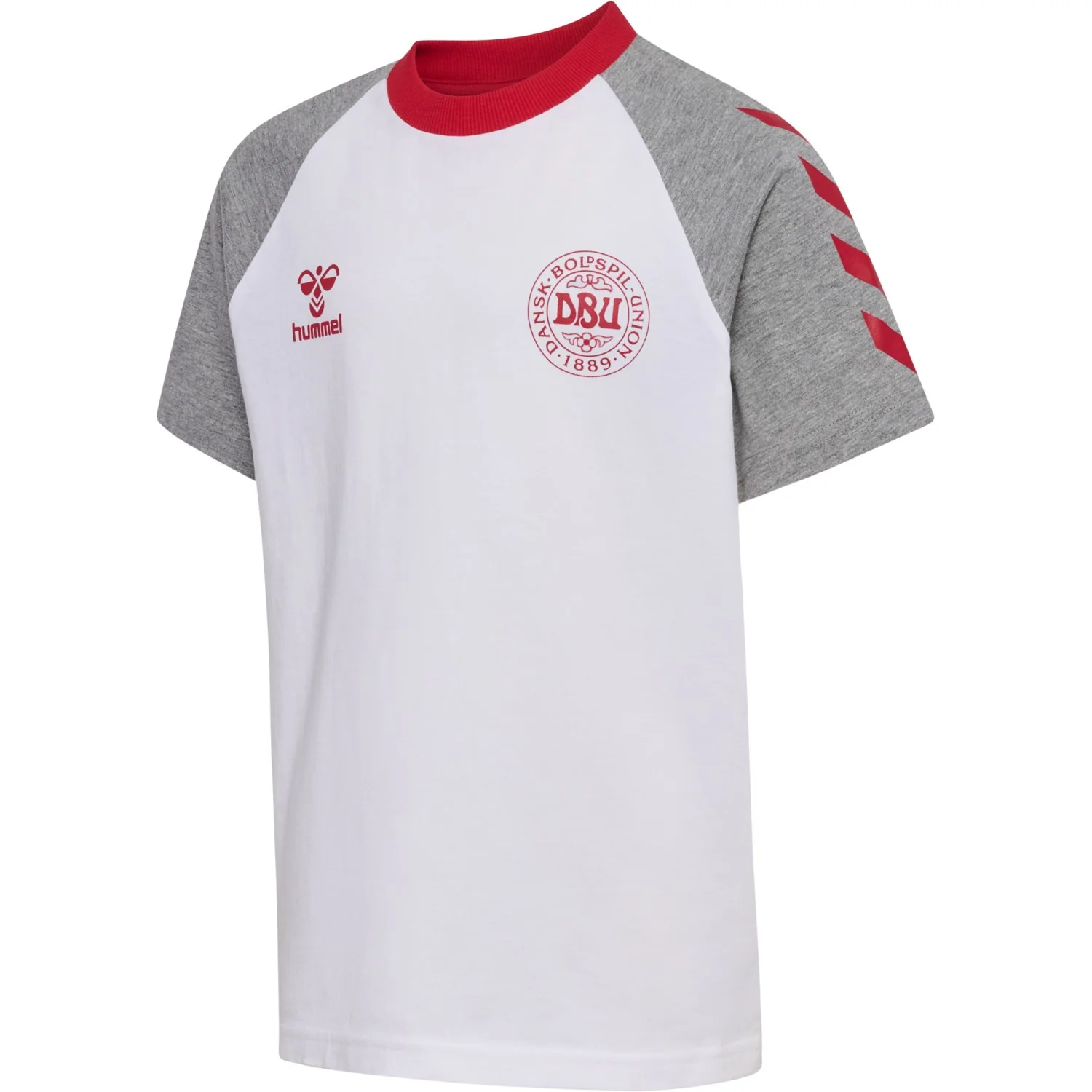 Hummel White Jr Reg Dbu T-Shirt S/S - Image 7