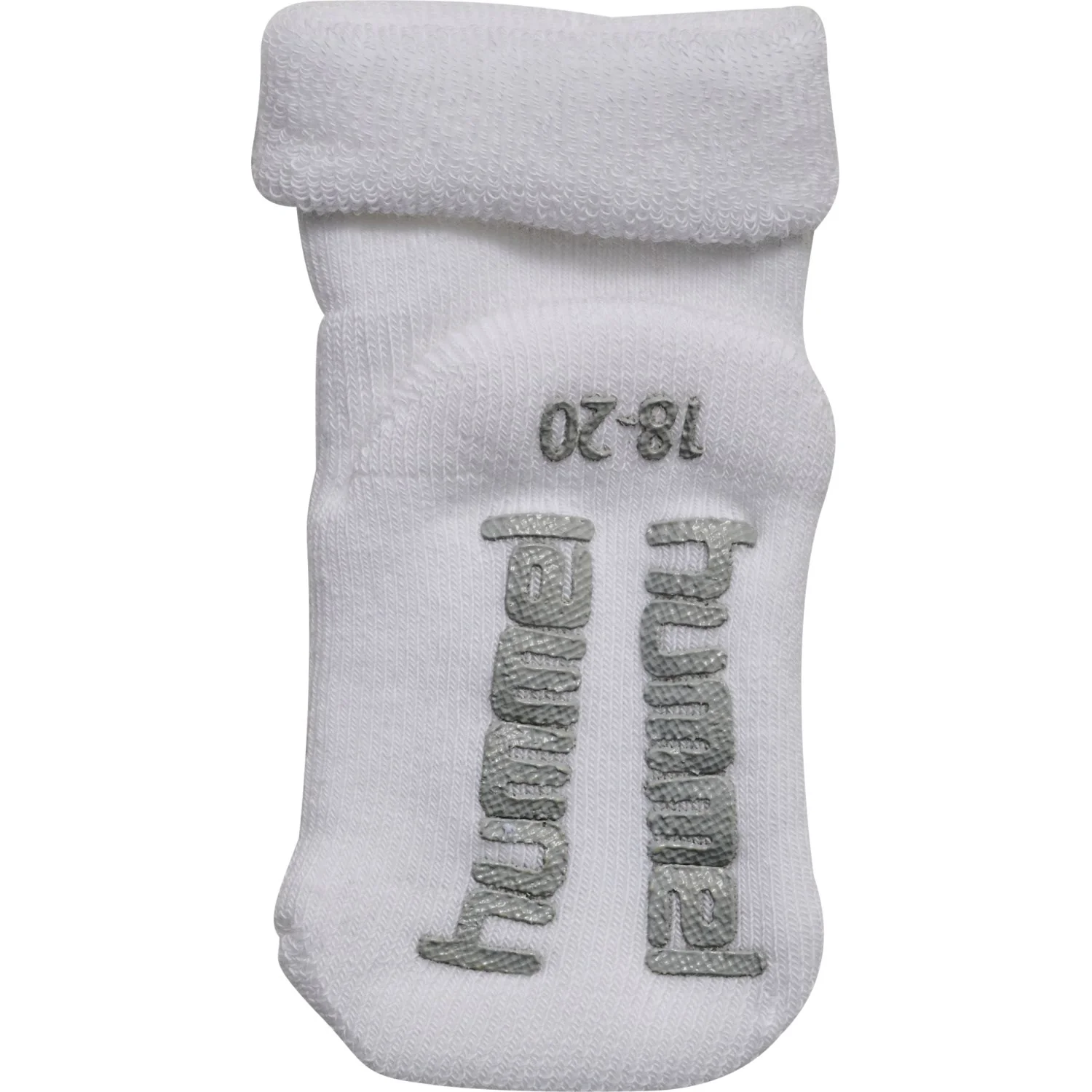 Hummel White Mini Non Slip Sock - Image 3