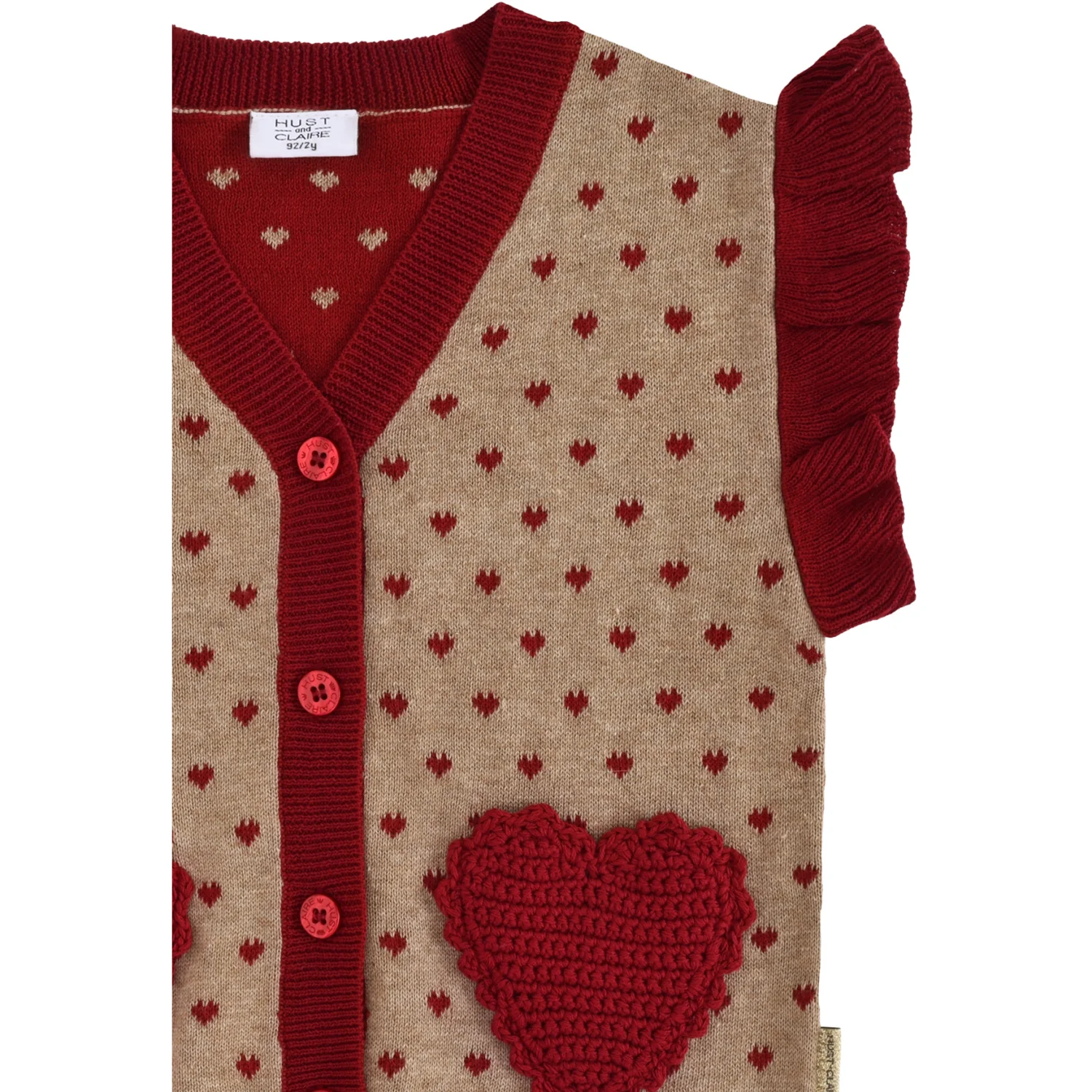 Hust & Claire Biscuit Elli Hearts - Image 3