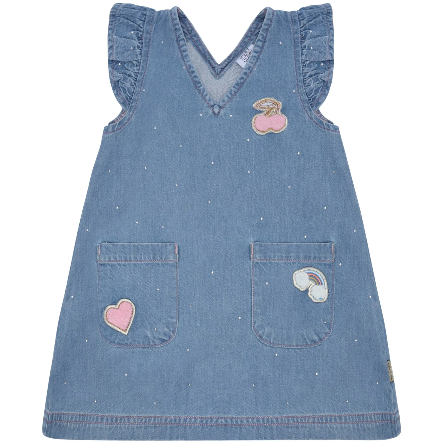 Hust & Claire Blue Denim Karoline Sparkling