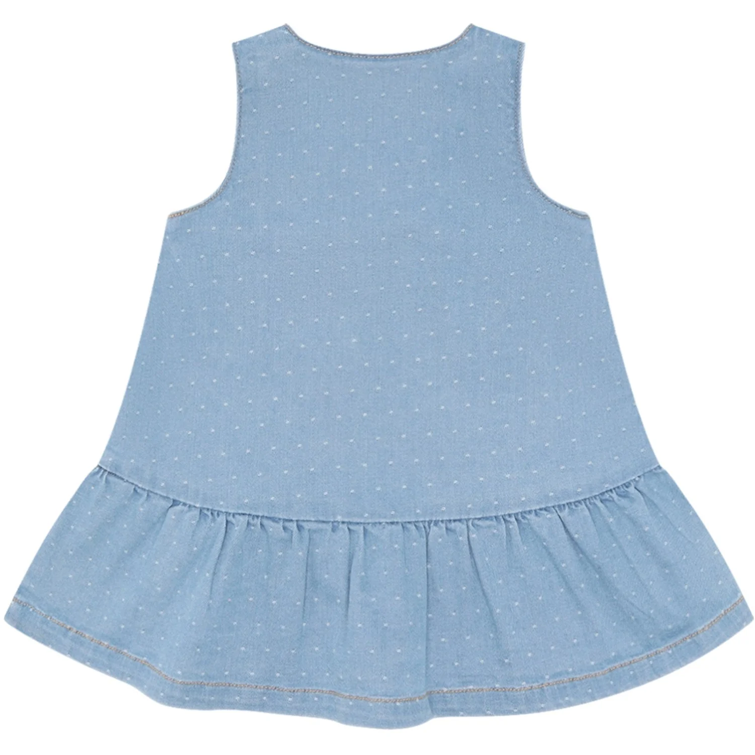 Hust & Claire Blue Denim Kis Dotty - Image 3