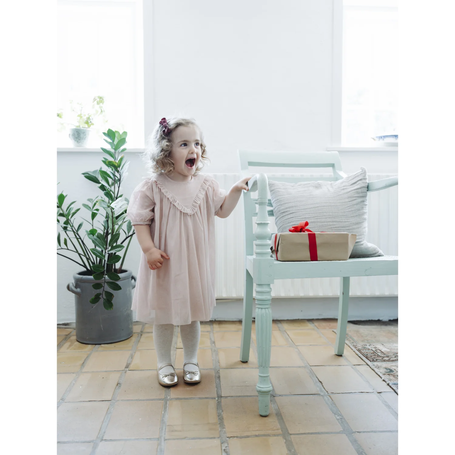 Hust & Claire Dusty Rose Karoline Tulle - Image 4