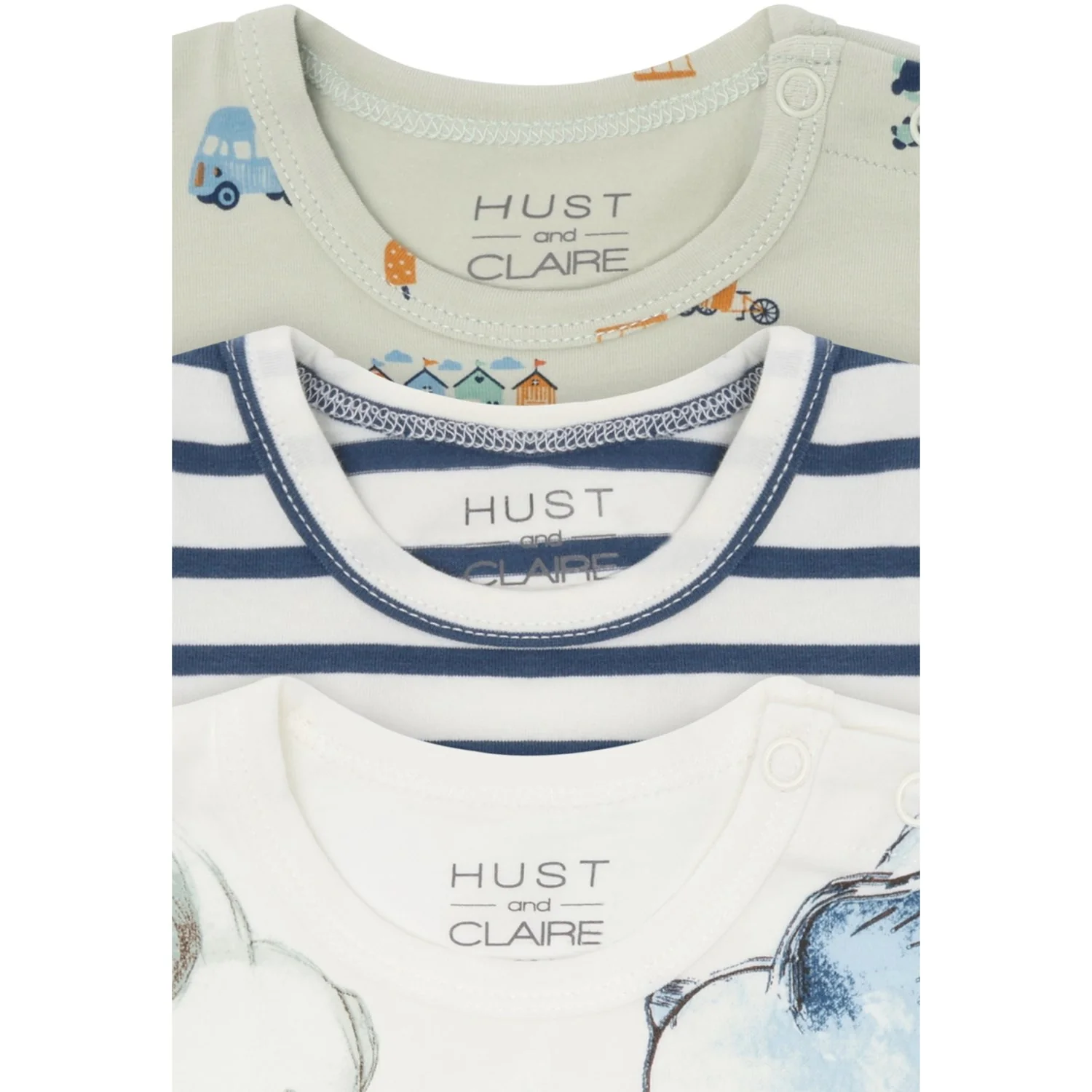 Hust & Claire Green Foam Bertram 3-Pack Holiday - Image 2