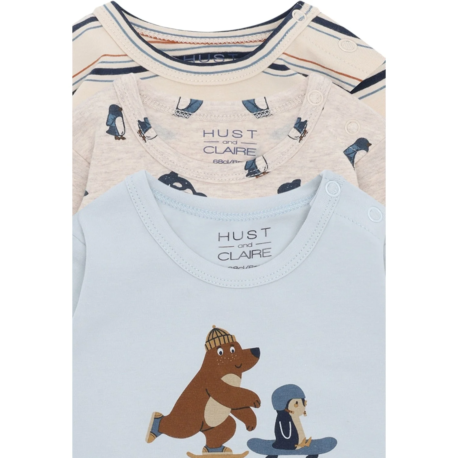 Hust & Claire Light Blue Bertram Skater - Image 2
