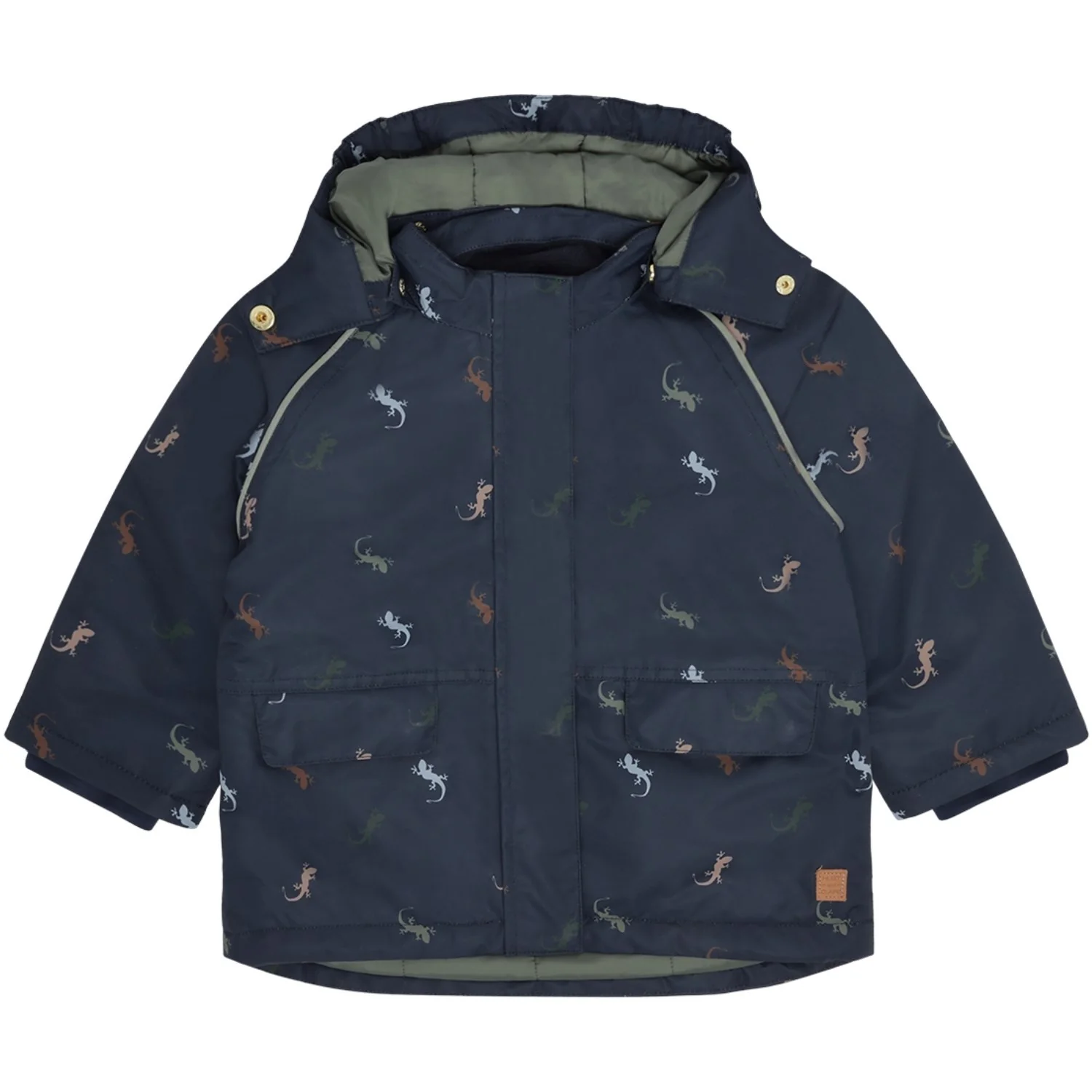 Hust & Claire More Navy Obi Lizards