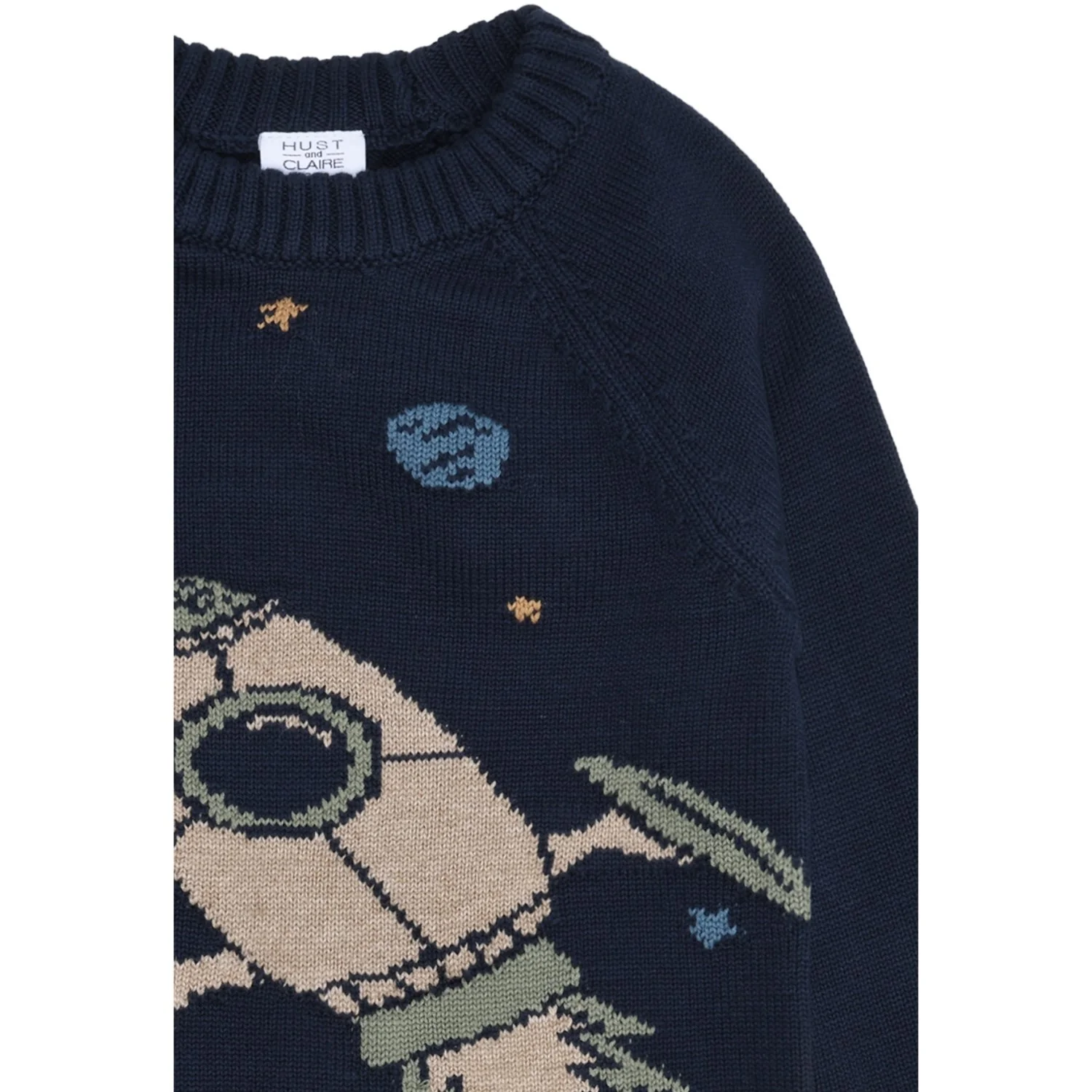 Hust & Claire More Navy Pelle Knit Rocket - Image 2