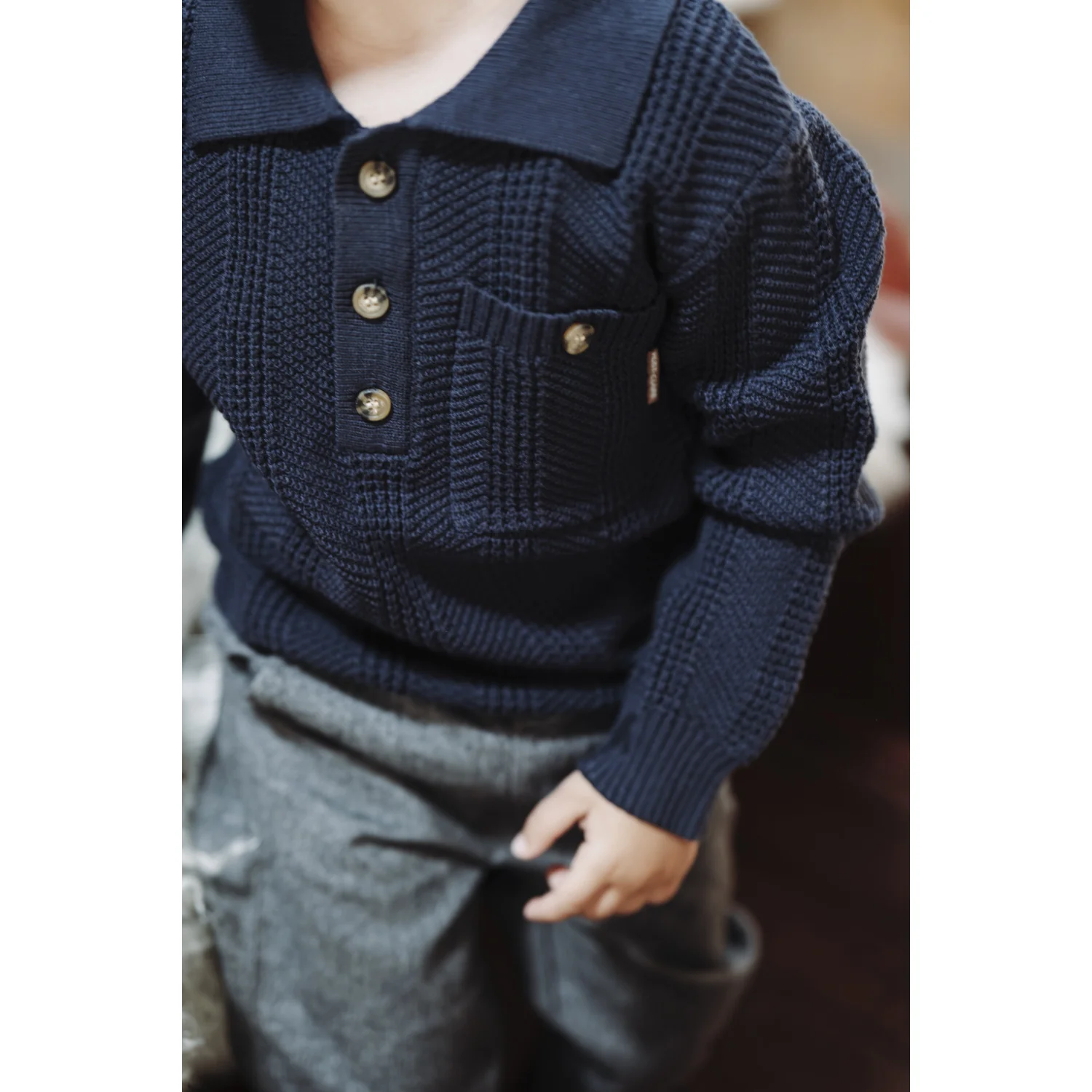 Hust & Claire More Navy Pelle Structure - Image 3