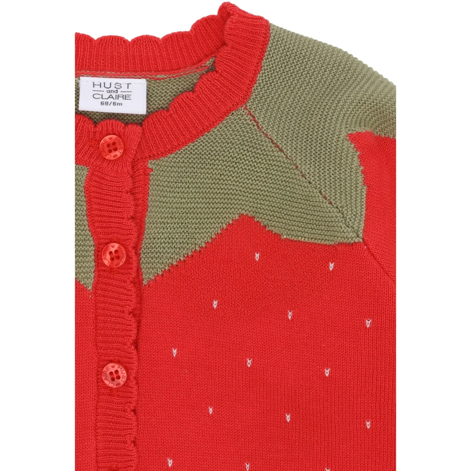 Hust & Claire Poppies Cilja Strawberry - Image 2