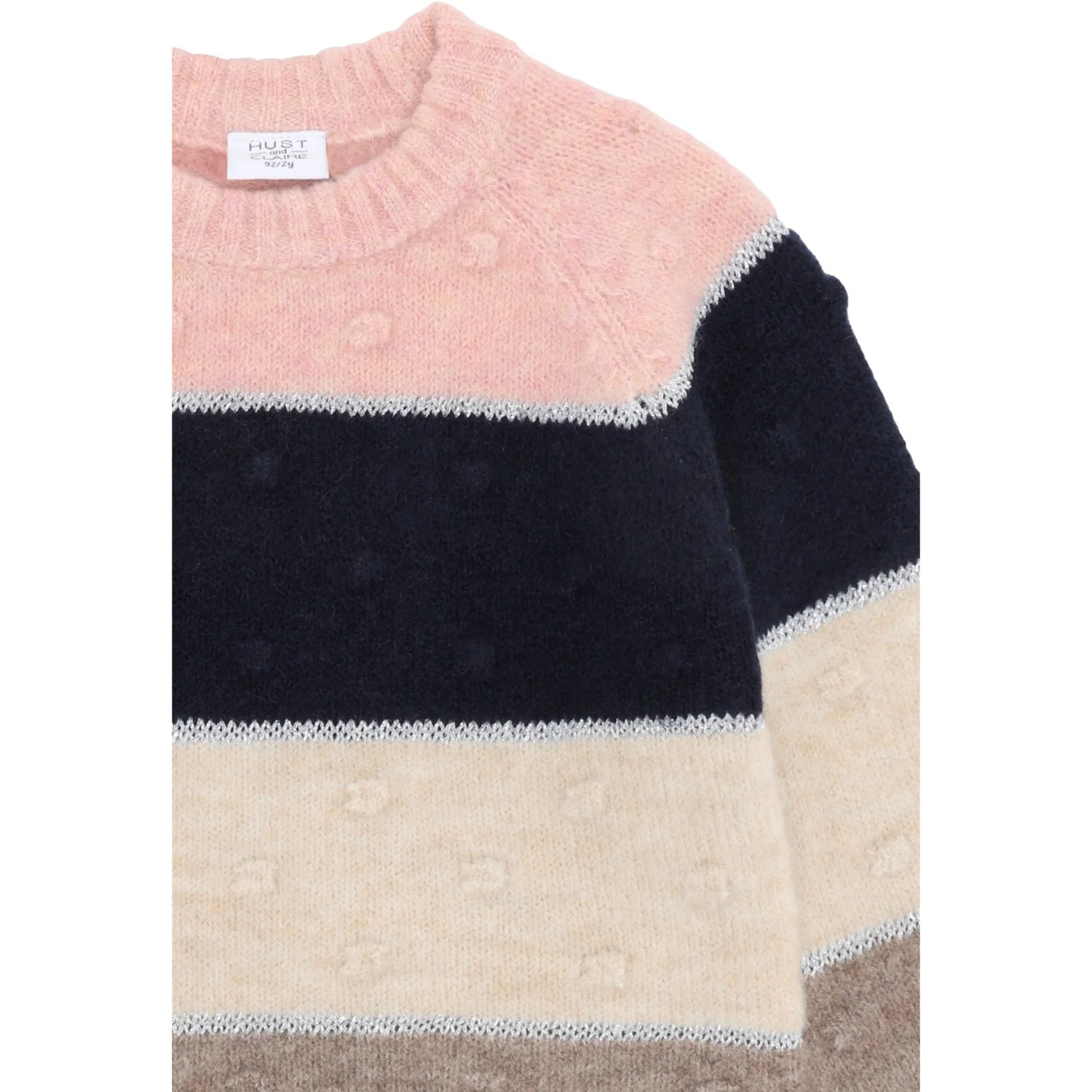 Hust & Claire Wheat Melange Pippa Knit - Image 3