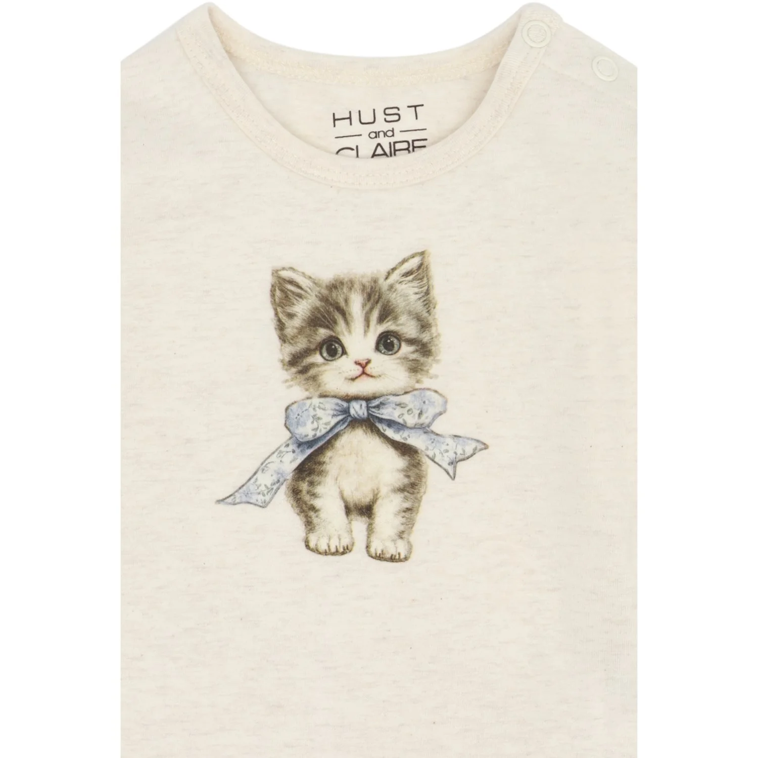 Hust & Claire Whisper Melange Britt Bow Kitten - Image 2