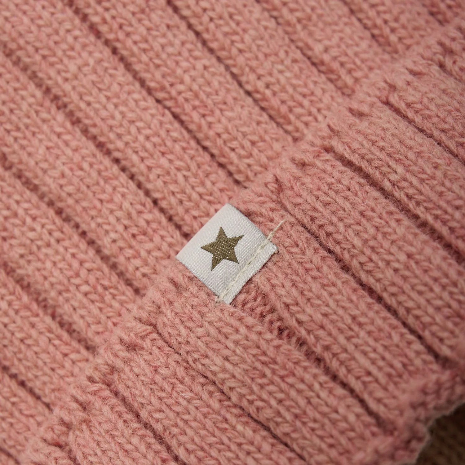 Huttelihut Burlwood Hat Knit Alpaca Pompom - Image 2