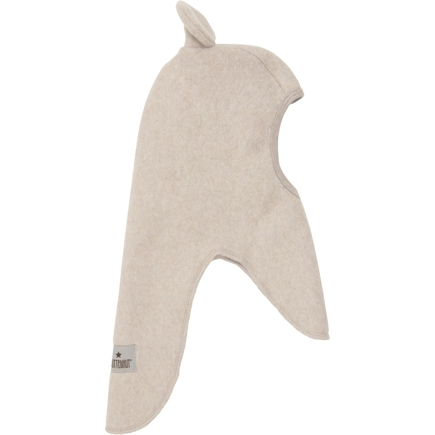 Huttelihut Camel Melange Balaclava Ears Cotton Fleece - Image 3