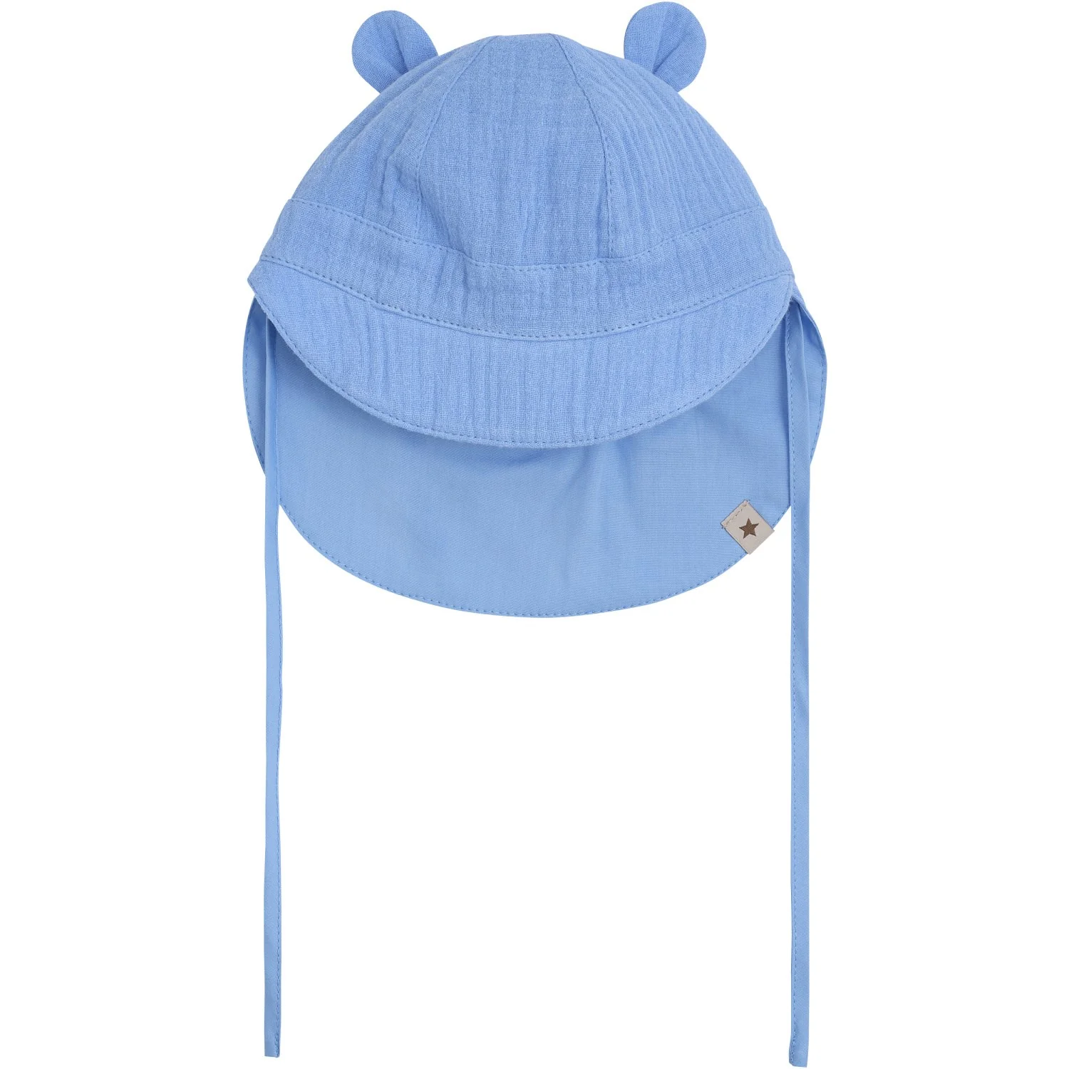 Huttelihut Della Robbia Blue Summer Hat Ears Muslin - Image 4