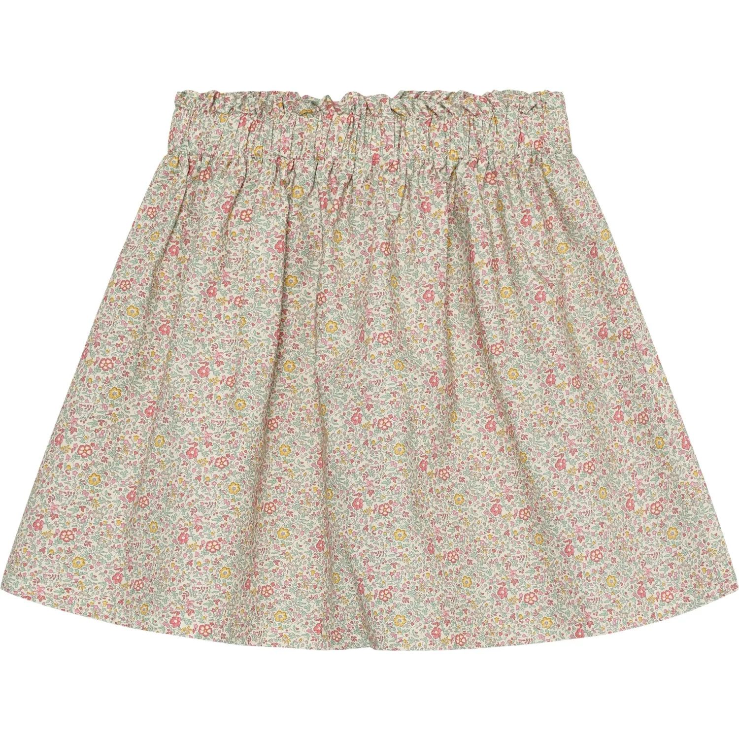 Huttelihut Double Cream Skirt In Liberty Fabric - Image 3