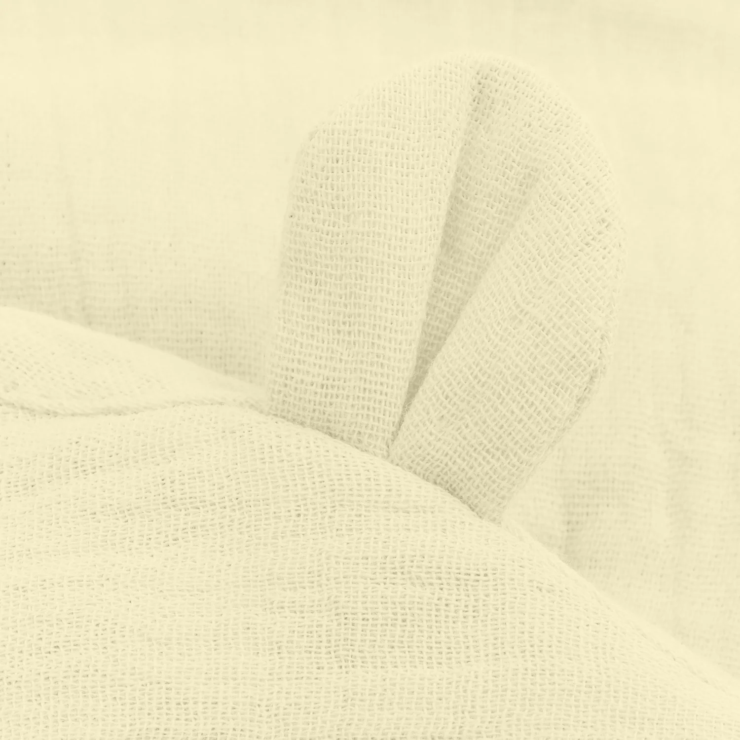 Huttelihut Double Cream Summer Hat Ears Muslin - Image 2