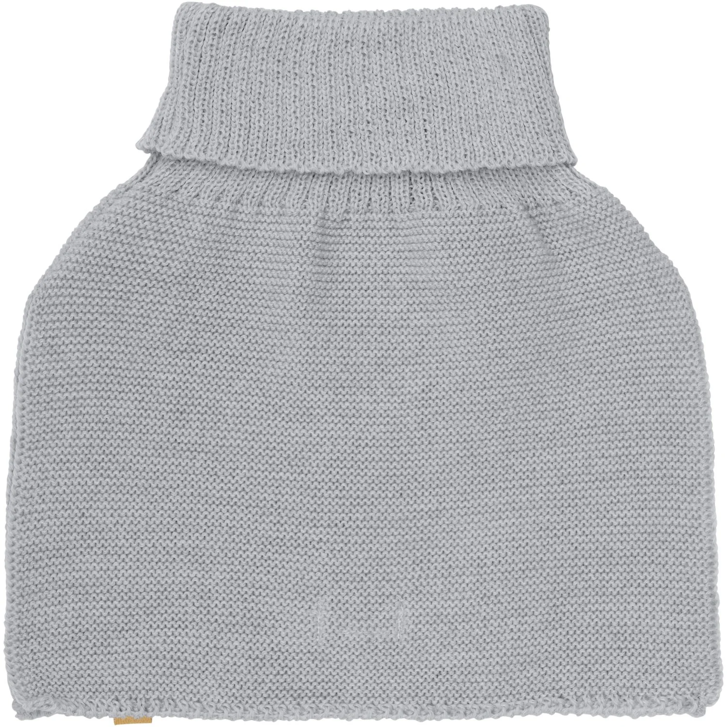 Huttelihut Medium Grey Melange Neckwarmer Wool Knit - Image 2